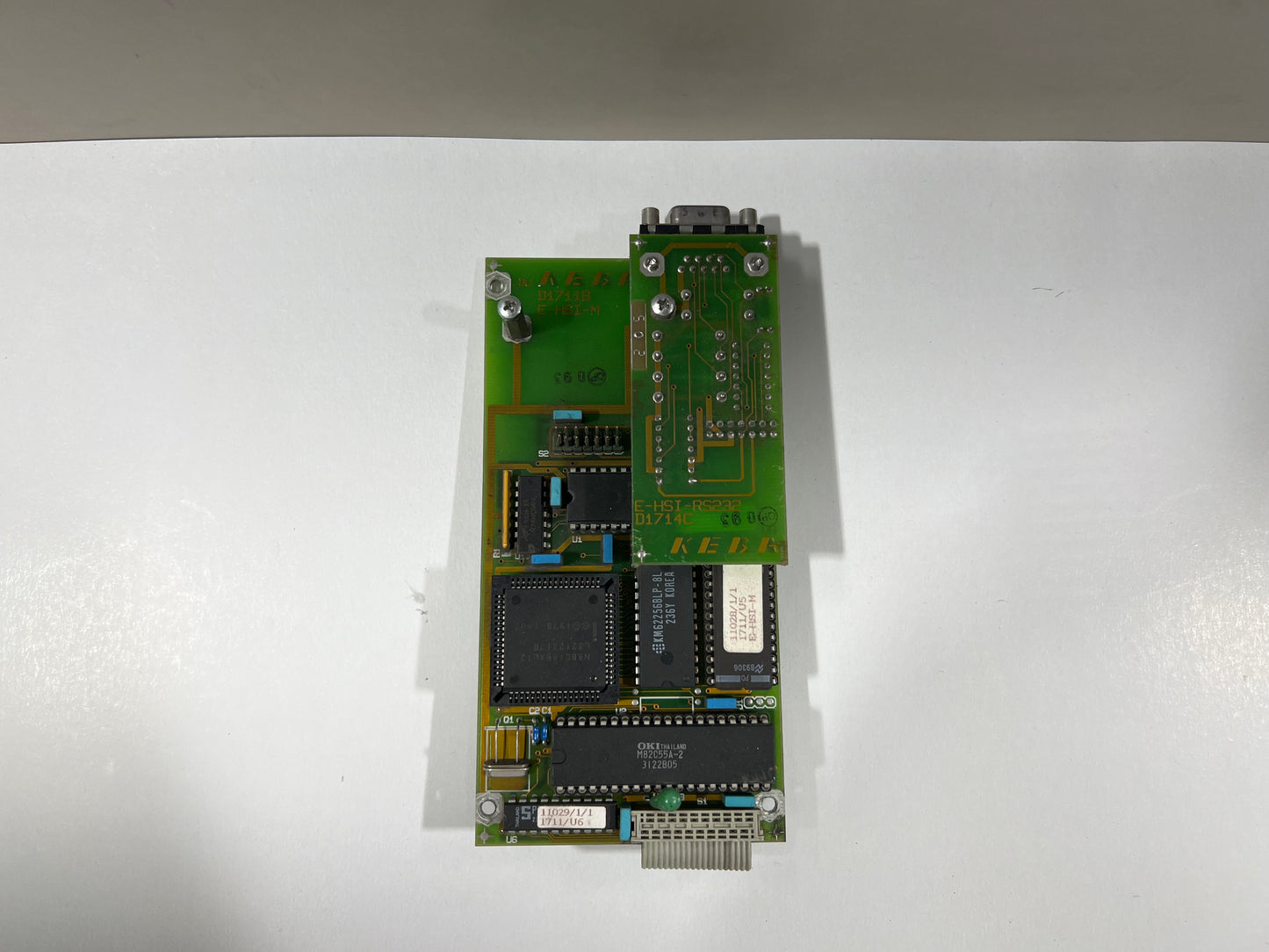 Keba Circuit Board E-HSI-M D1711B  with E-HSI-RS232 D1714C