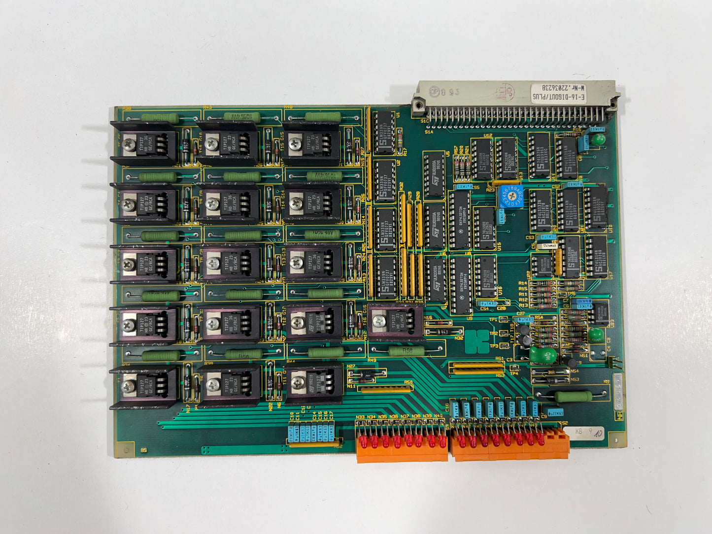 KEBA E-16-DIGOUT PLUS 262-1456-85-B BOARD FOR ENGEL MACHINE