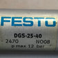 Festo DGS-25-40 Pneumatic Cylinder