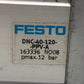 Festo DNC-40-120-PPV-A Standard Cylinder 163336 Pneumatic Cylinder