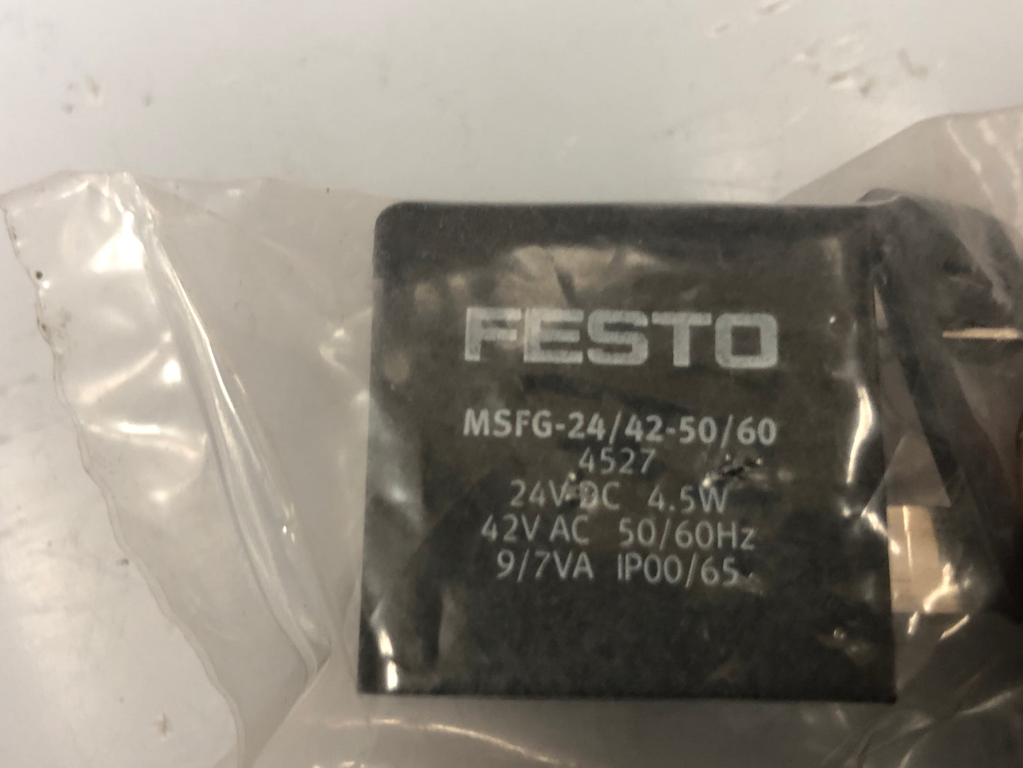 New In Box FESTO MSFG-24/42-50/60 4527 Solenoid Coil