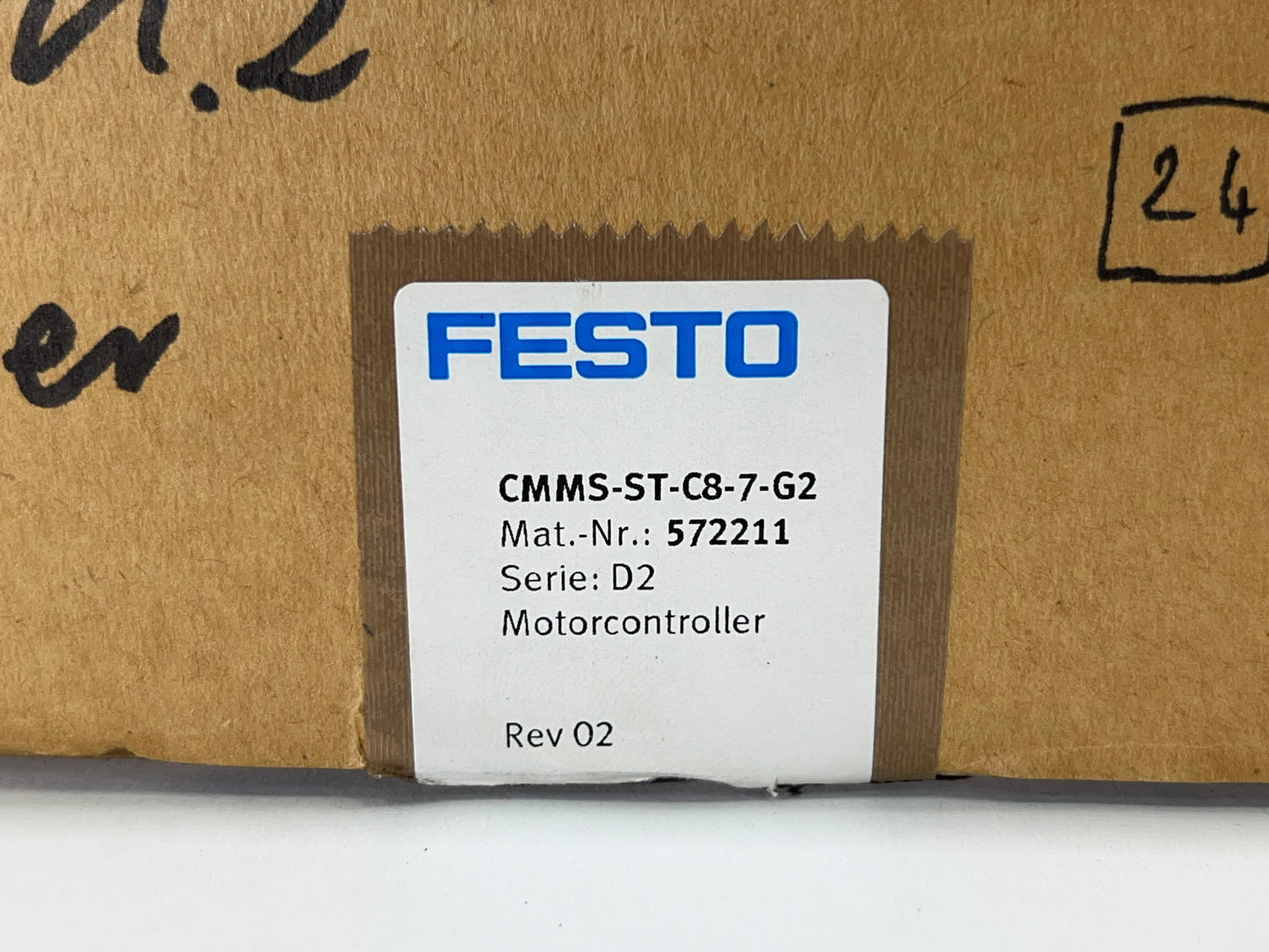 FESTO Motorcontroller CMMS-ST-C8-7-G2 Mat No. 572211