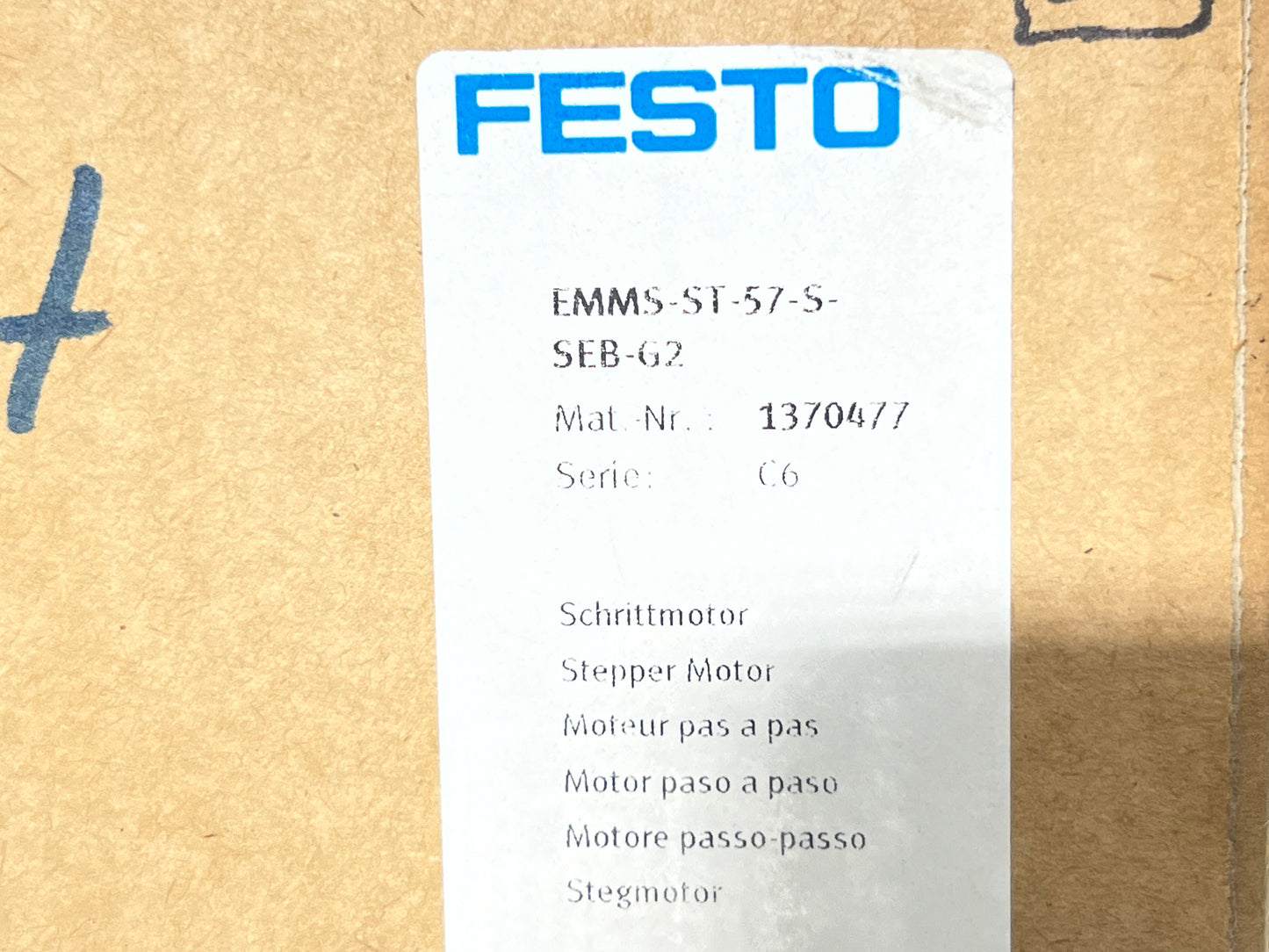 Festo EMMS-ST-57-S-SEB-G2 / 1370477 Stepper Motor