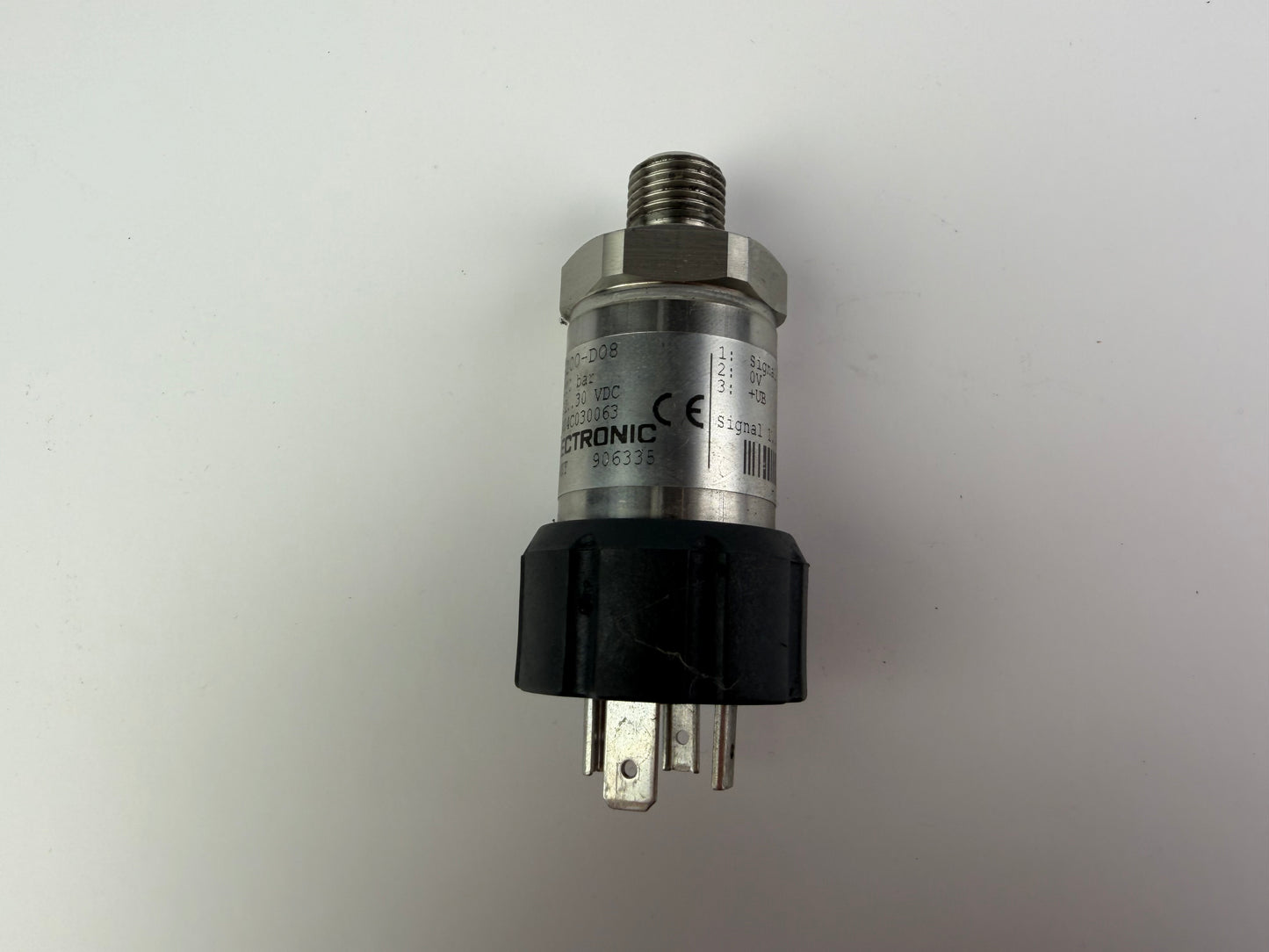 1x HYDAC Hydraulic Pressure Sensor 200 Bar, HDA 4445-B-200-D08