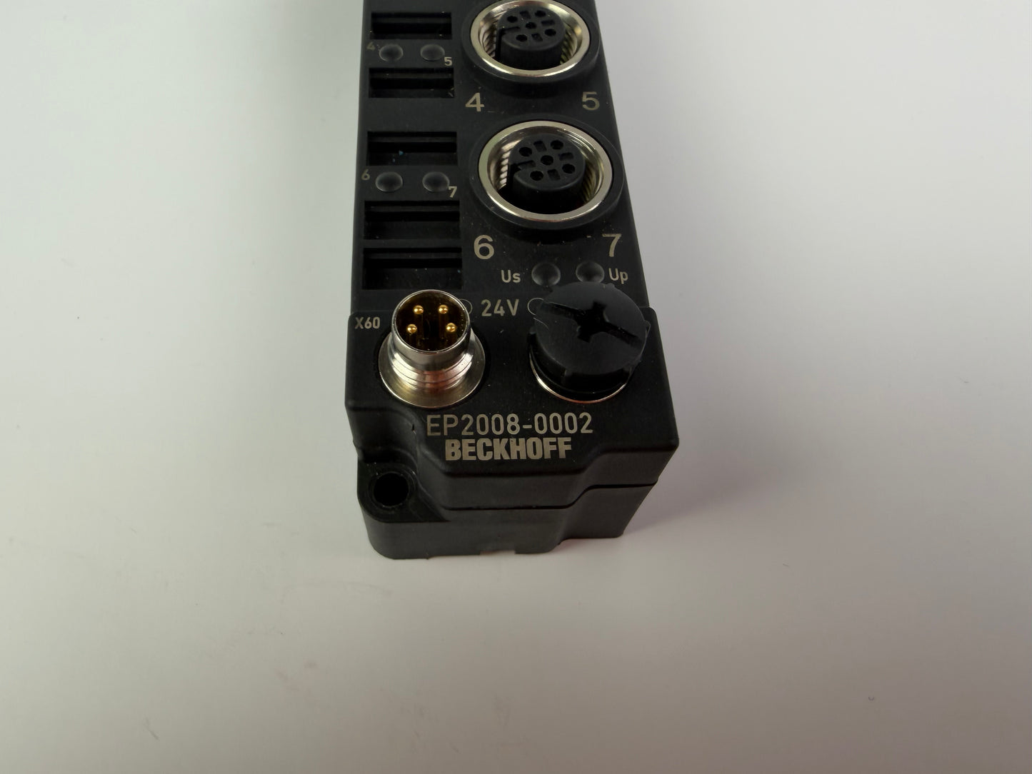 1x BECKHOFF  EP2008-0002 EtherCAT Module with cable