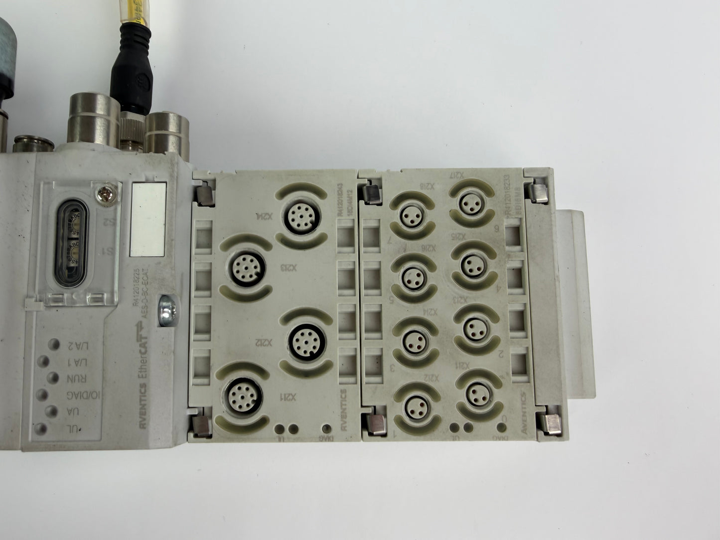Aventics R412018225 EtherCAT Module – AES-D-BC-ECAT Valve Island Interface