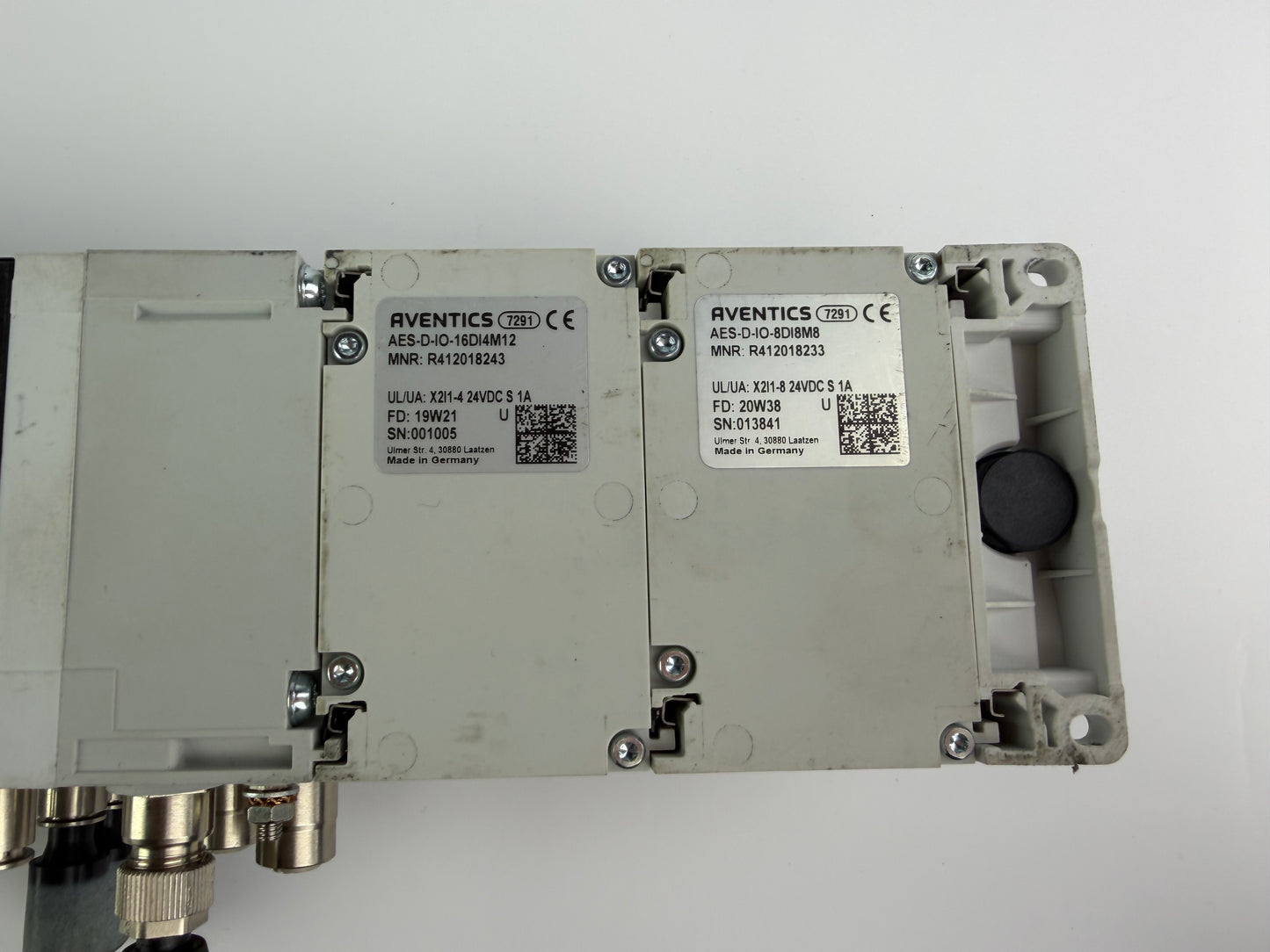 Aventics R412018225 EtherCAT Module – AES-D-BC-ECAT Valve Island Interface