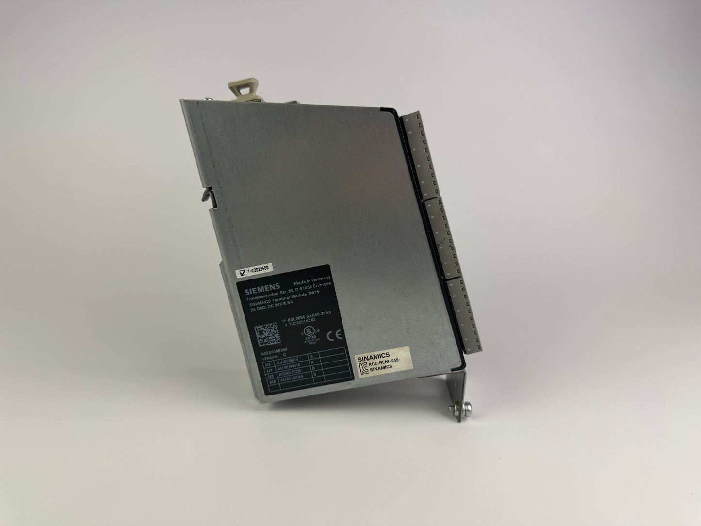 Siemens 6SL3055-0AA00-3FA0 SINAMICS TM15 Terminal Module – Version C