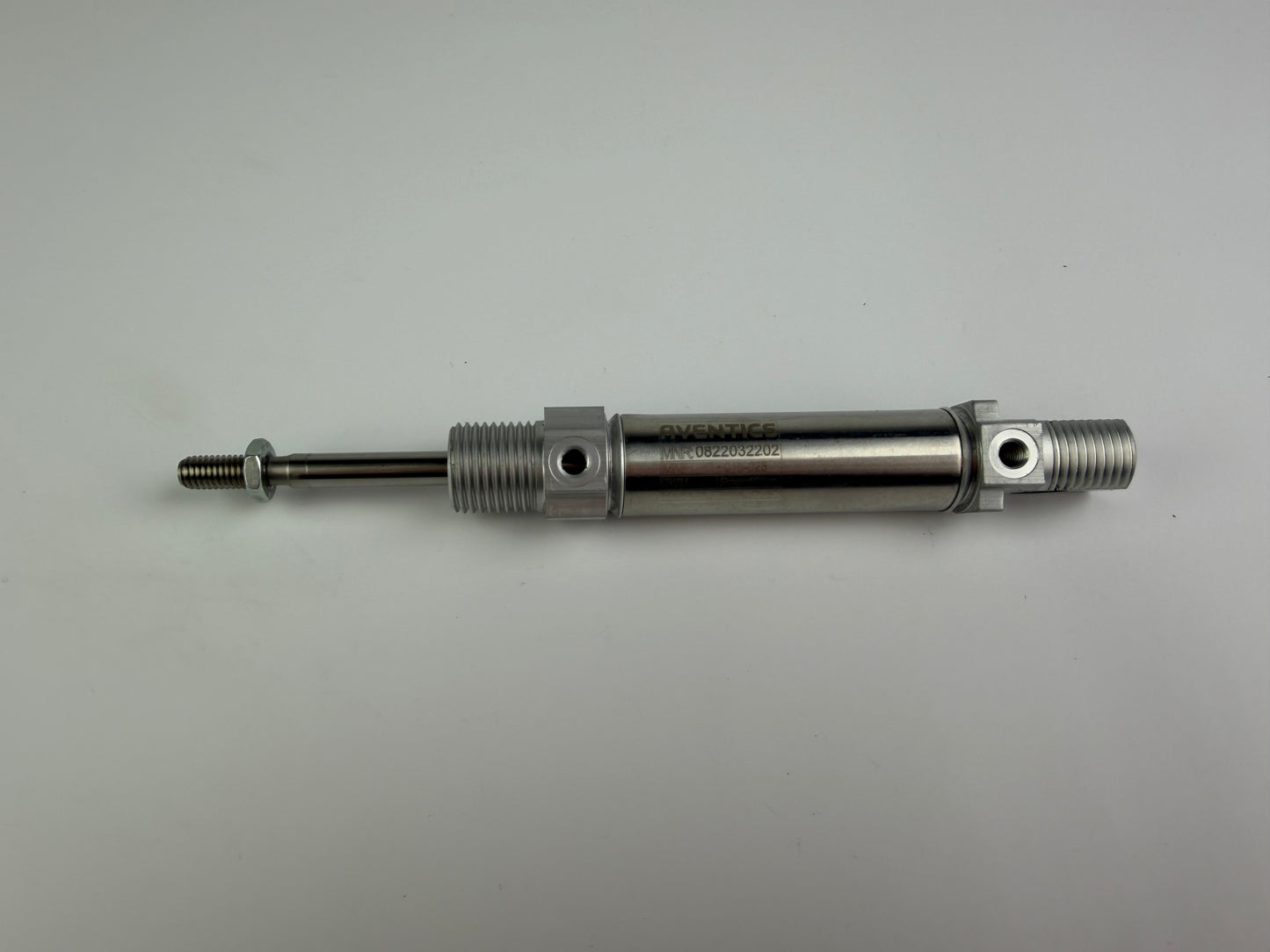 1x Aventics 0822032202 Pneumatic Cylinder – Double Acting – Max 10 Bar