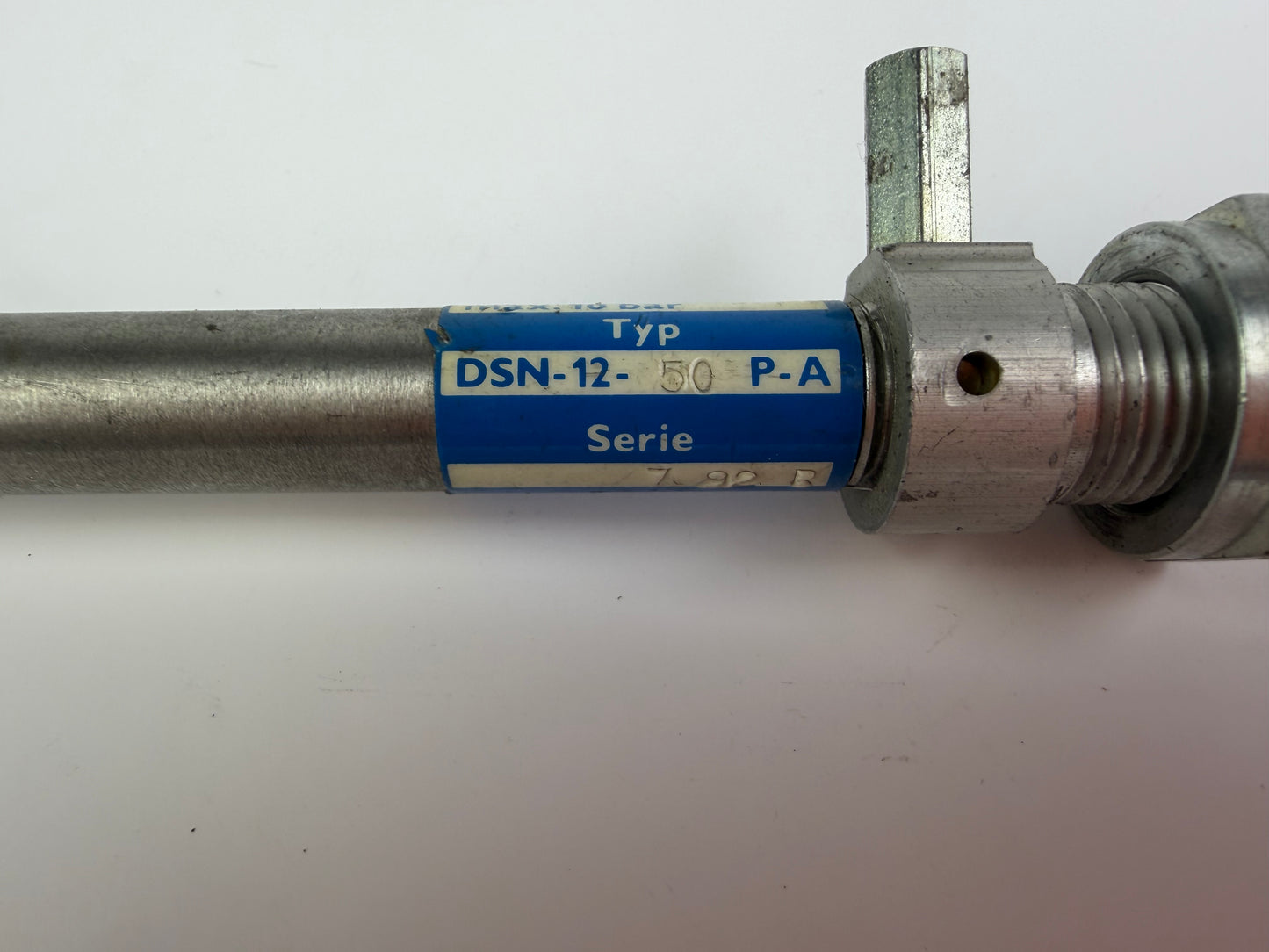Festo DSN-12-50-P-A Pneumatic Cylinder 12mm Bore 50mm Stroke Max 10 Bar