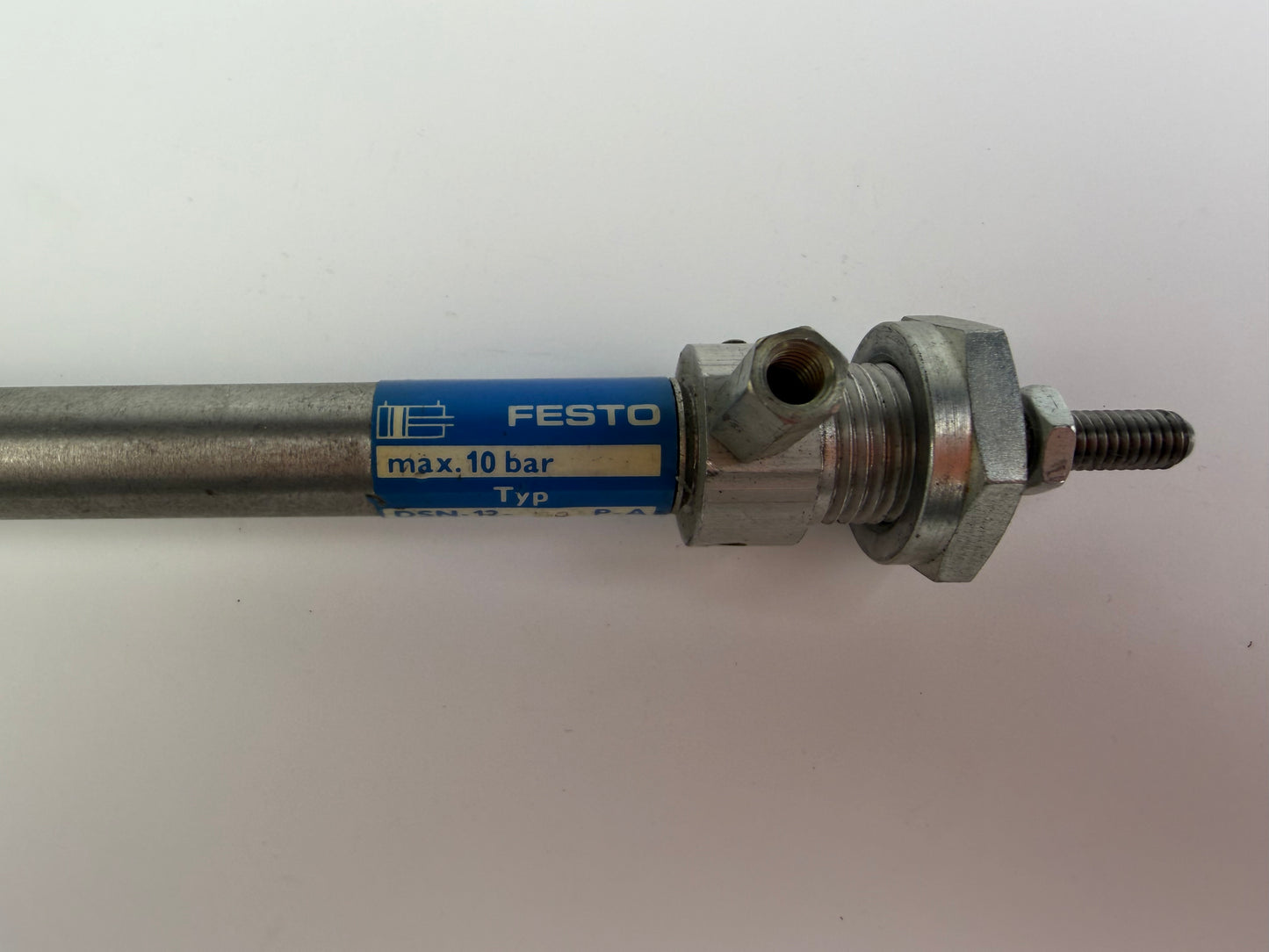 Festo DSN-12-50-P-A Pneumatic Cylinder 12mm Bore 50mm Stroke Max 10 Bar
