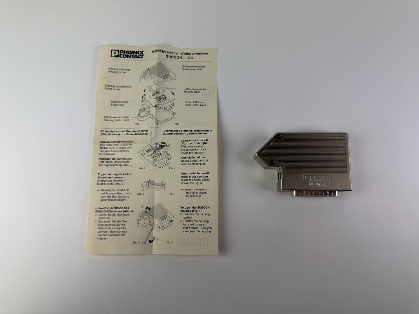 Phoenix Contact 91437 Cable Interface