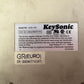 KeySonic ACK-595 Mini Keyboard – Beige (Yellowed) – 185cm Cable – German Layout