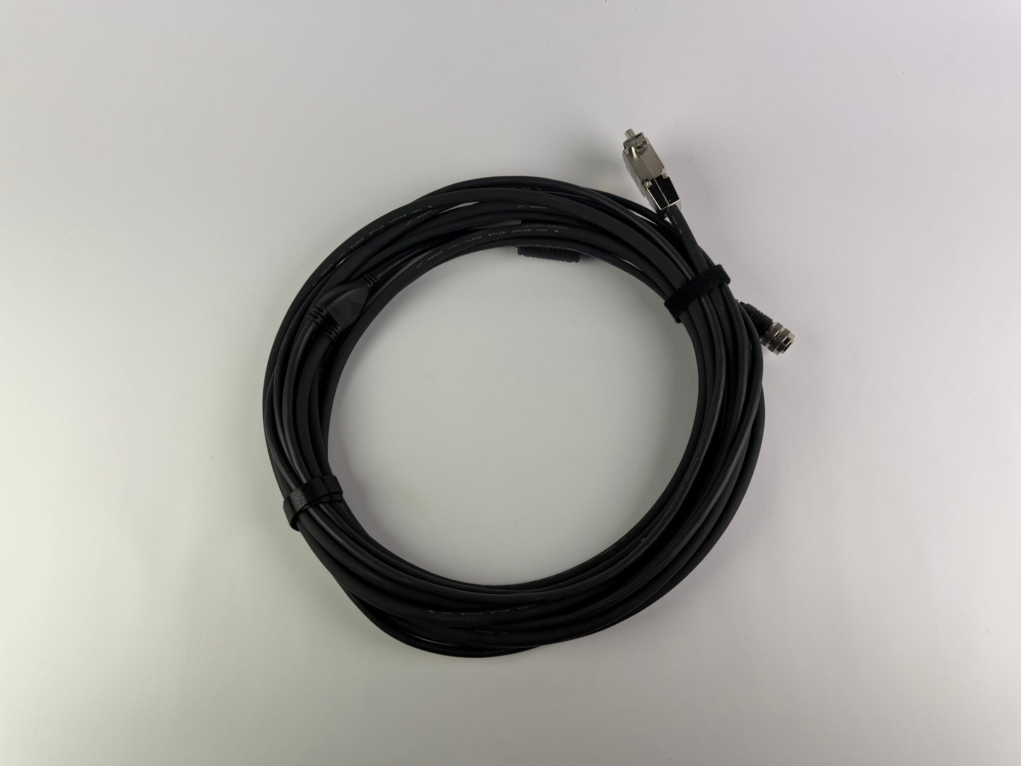 Matrix Vision Industrial Camera Cable – DB15F to 12-Pin Round – 5m