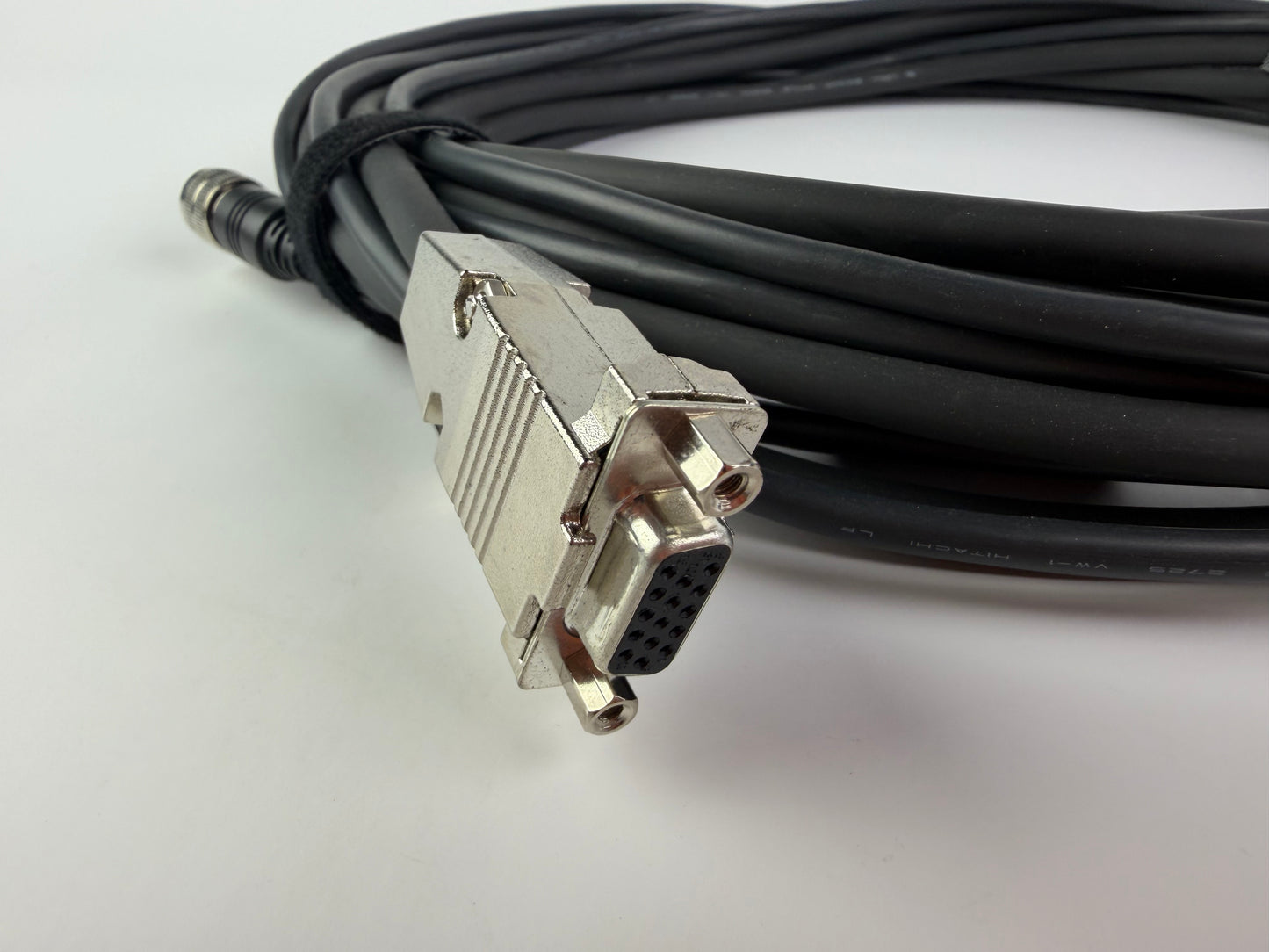 Matrix Vision Industrial Camera Cable – DB15F to 12-Pin Round – 5m