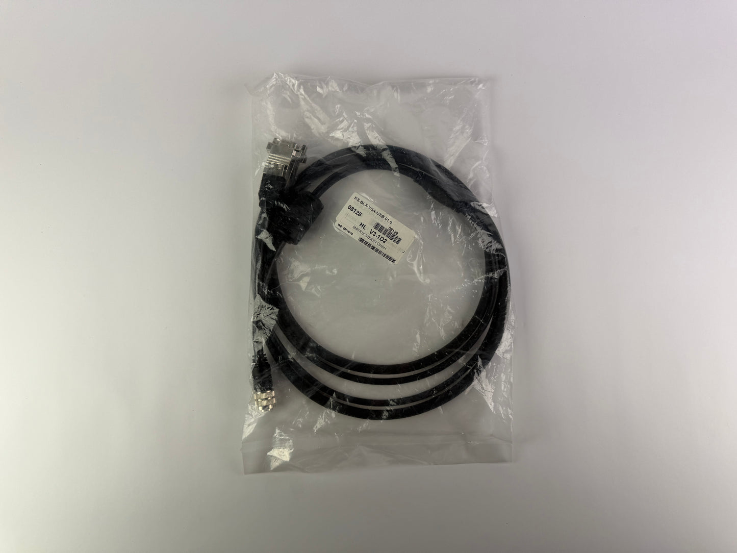 Matrix Vision KS-BLX-VGA-USB 01.0 Camera Cable – DB15F to 12-Pin – New