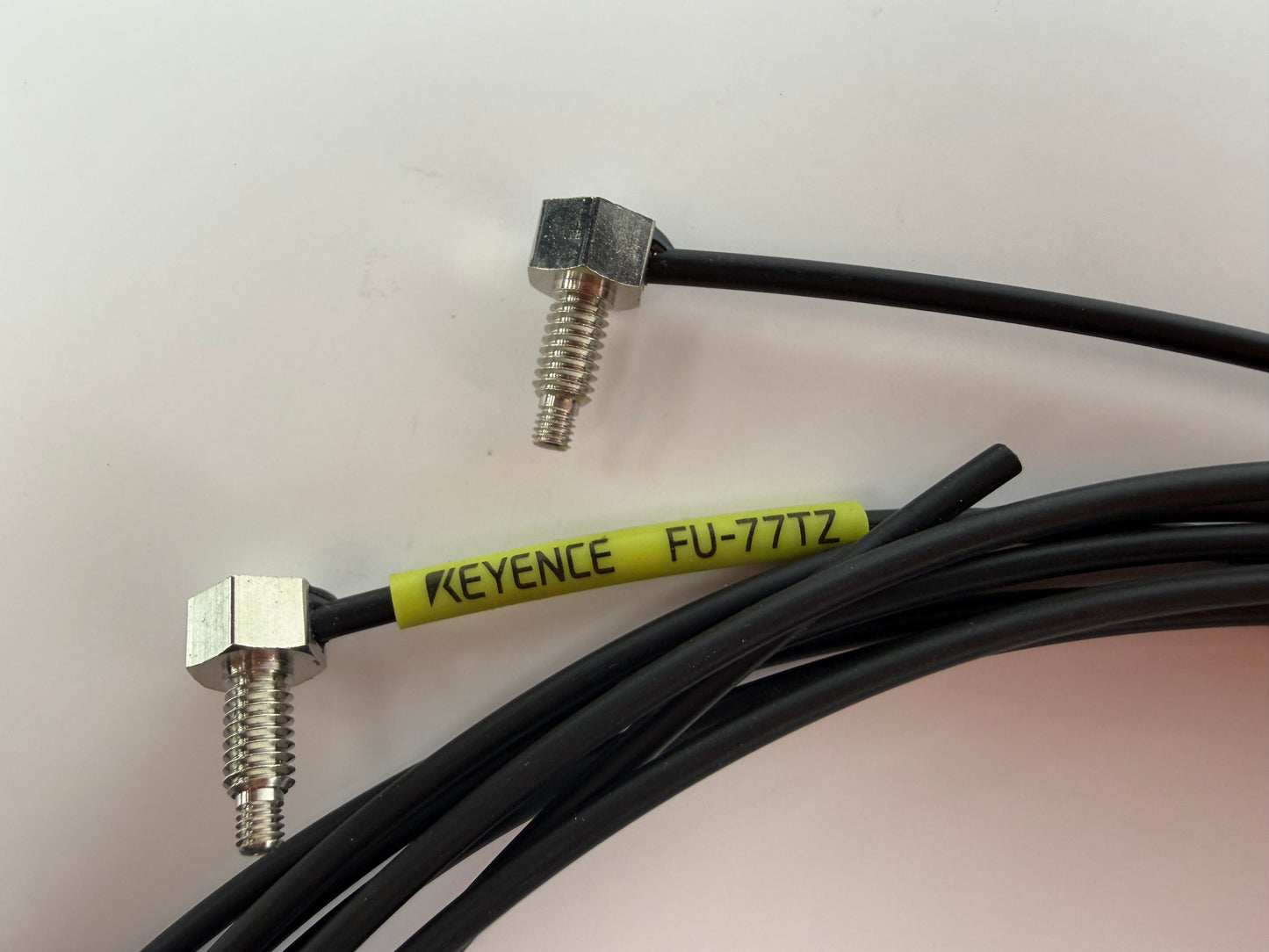 Keyence FU-77TZ Fiber Optic Sensor Head – Threaded, M6, Long-Distance Type