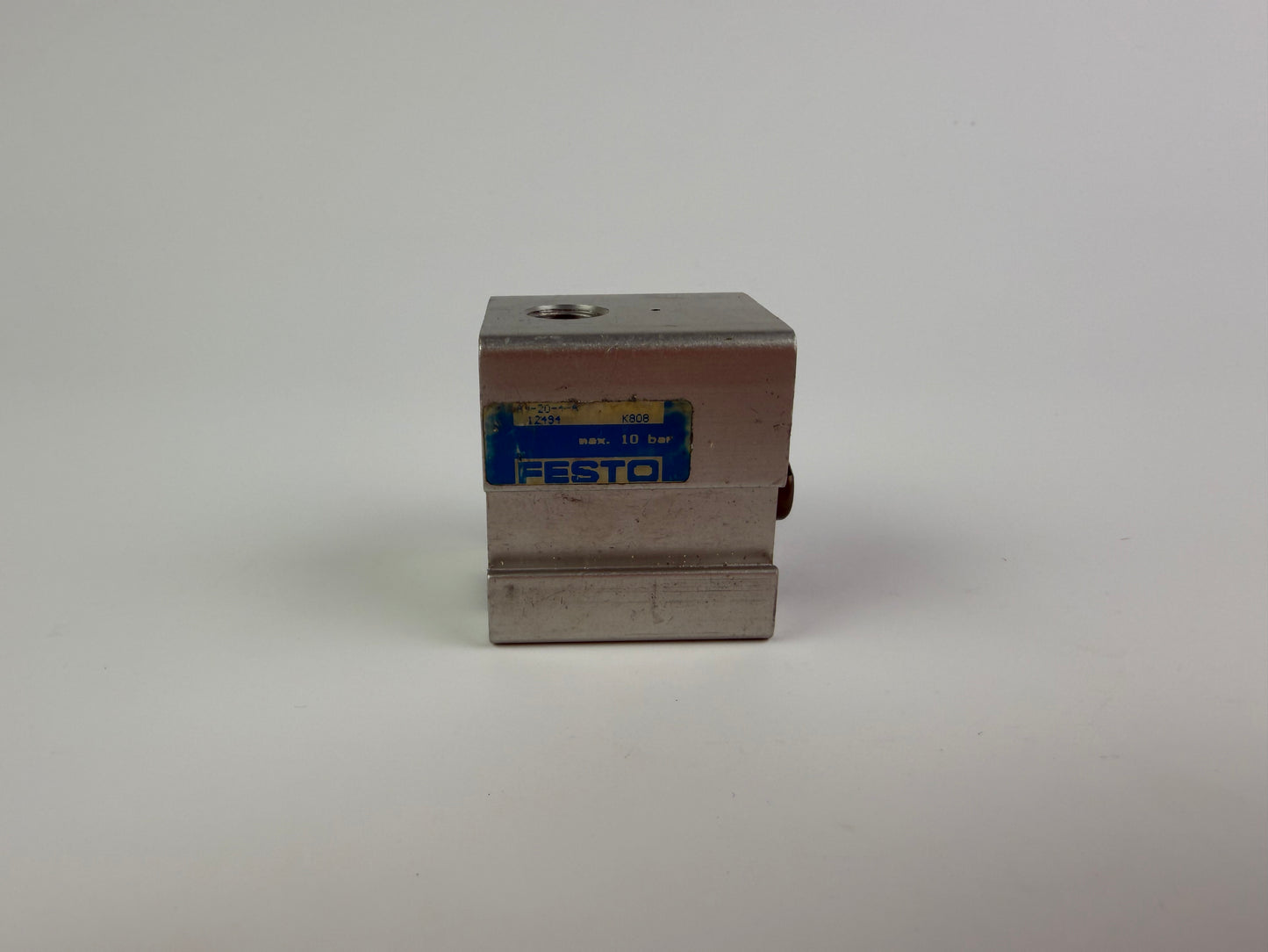 1x Festo AV-20-4-A Pneumatic Mini Cylinder – Max 10 Bar – 12494