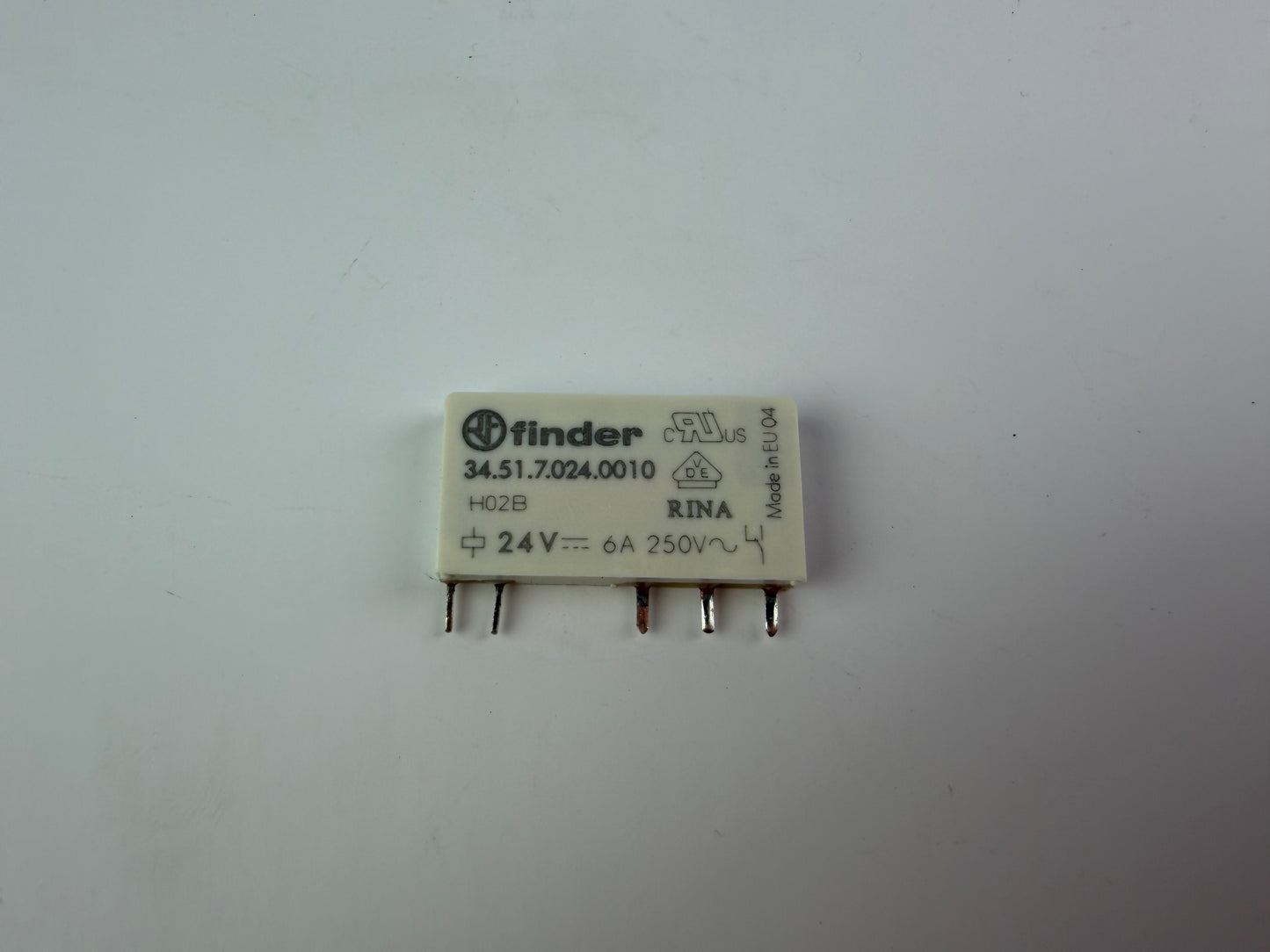 Finder 34.51.7.024.0010 General Purpose Relay – 6A 250VAC – 5 Pins