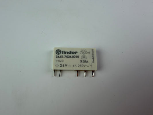 Finder 34.51.7.024.0010 General Purpose Relay – 6A 250VAC – 5 Pins