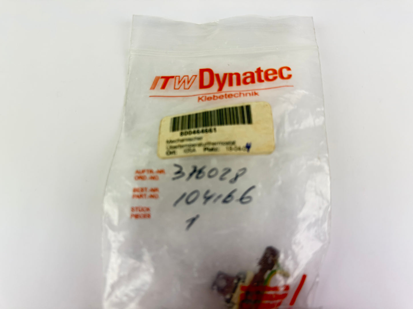 ITW Dynatec 104166 Temperature Thermostat