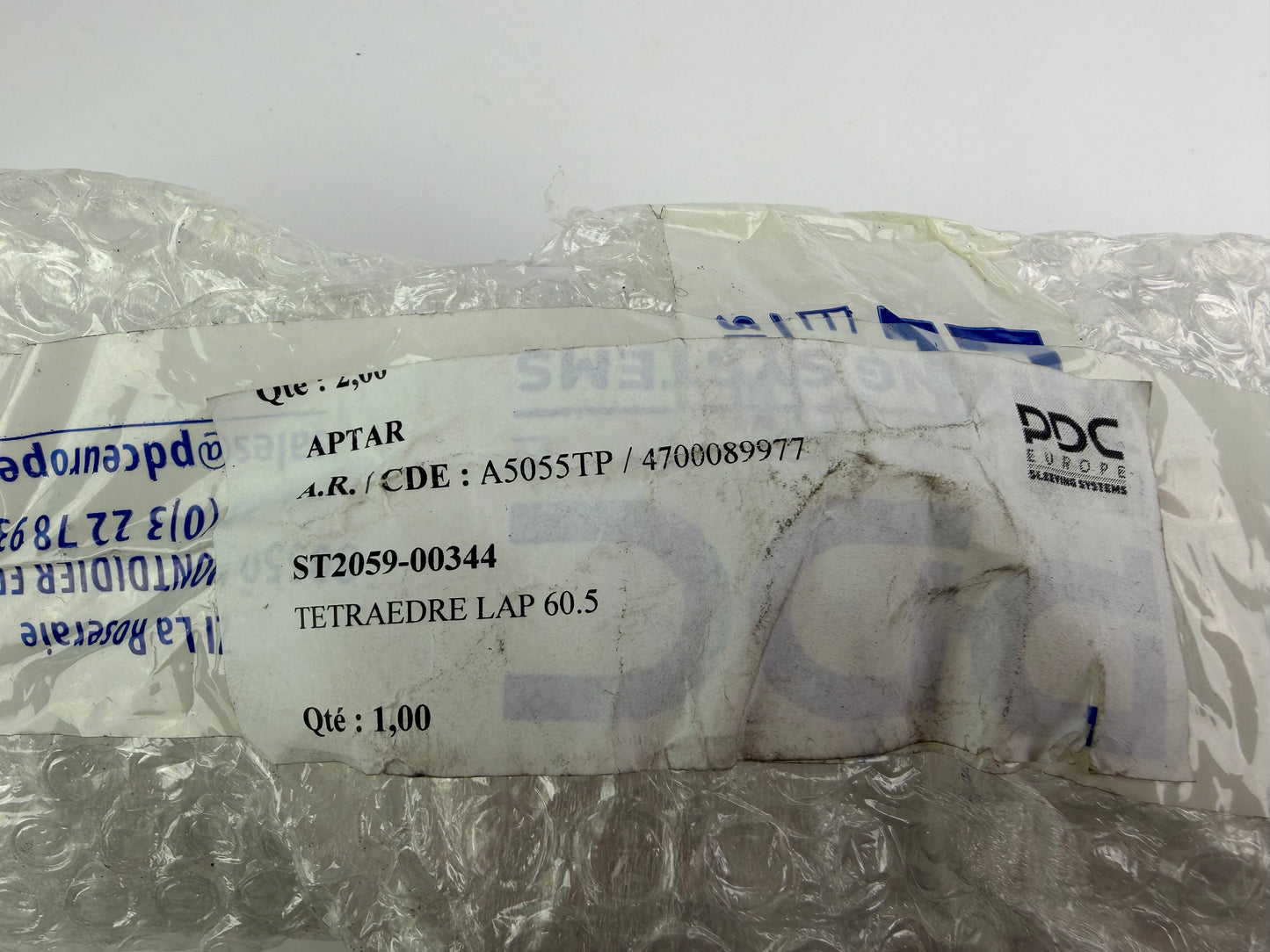 PDC EUROPE ST2059-00344 TETRAEDRE LAP 60.5