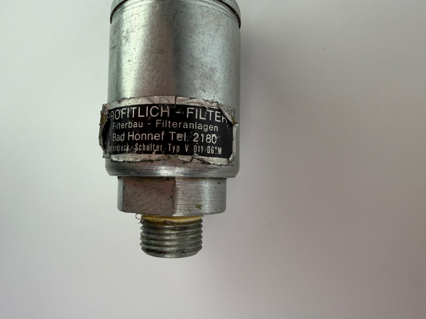 Profitlich Filter Filterbau Unterdruckschalter Typ V 011 DGBM – Vacuum Switch