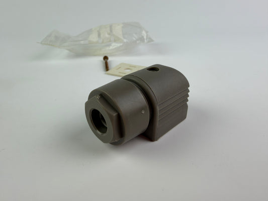 7x Industrial Rectangular Connector Housing with Cable Gland
