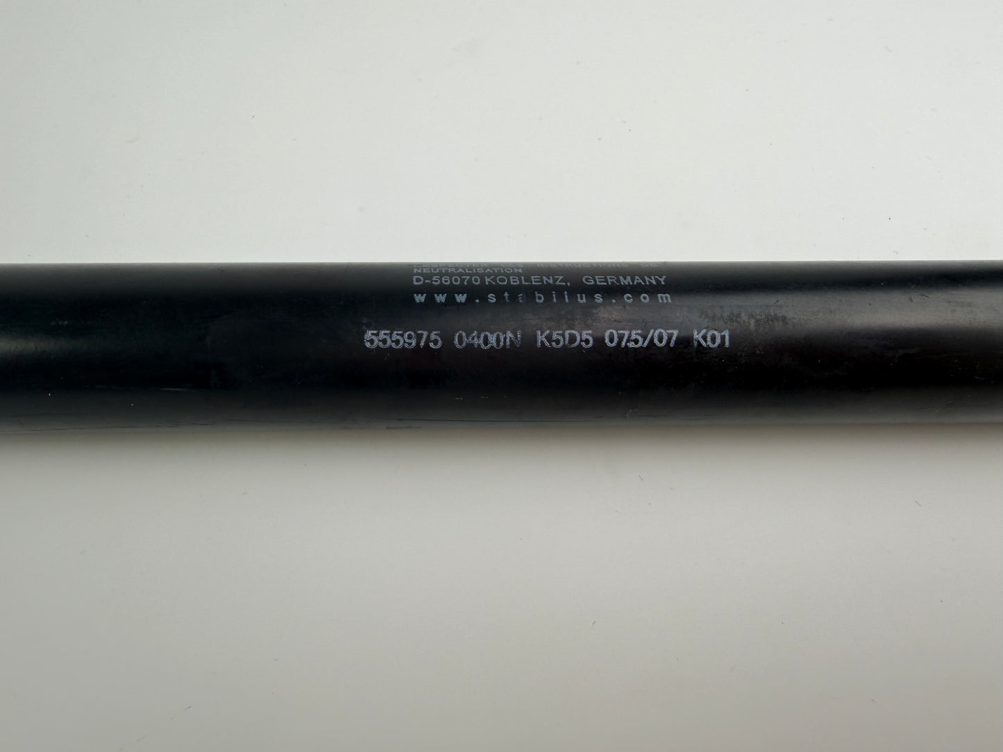 Stabilus Lift-O-Mat 555975 0400N K5D5 075/07 K01 Gas Spring Actuator