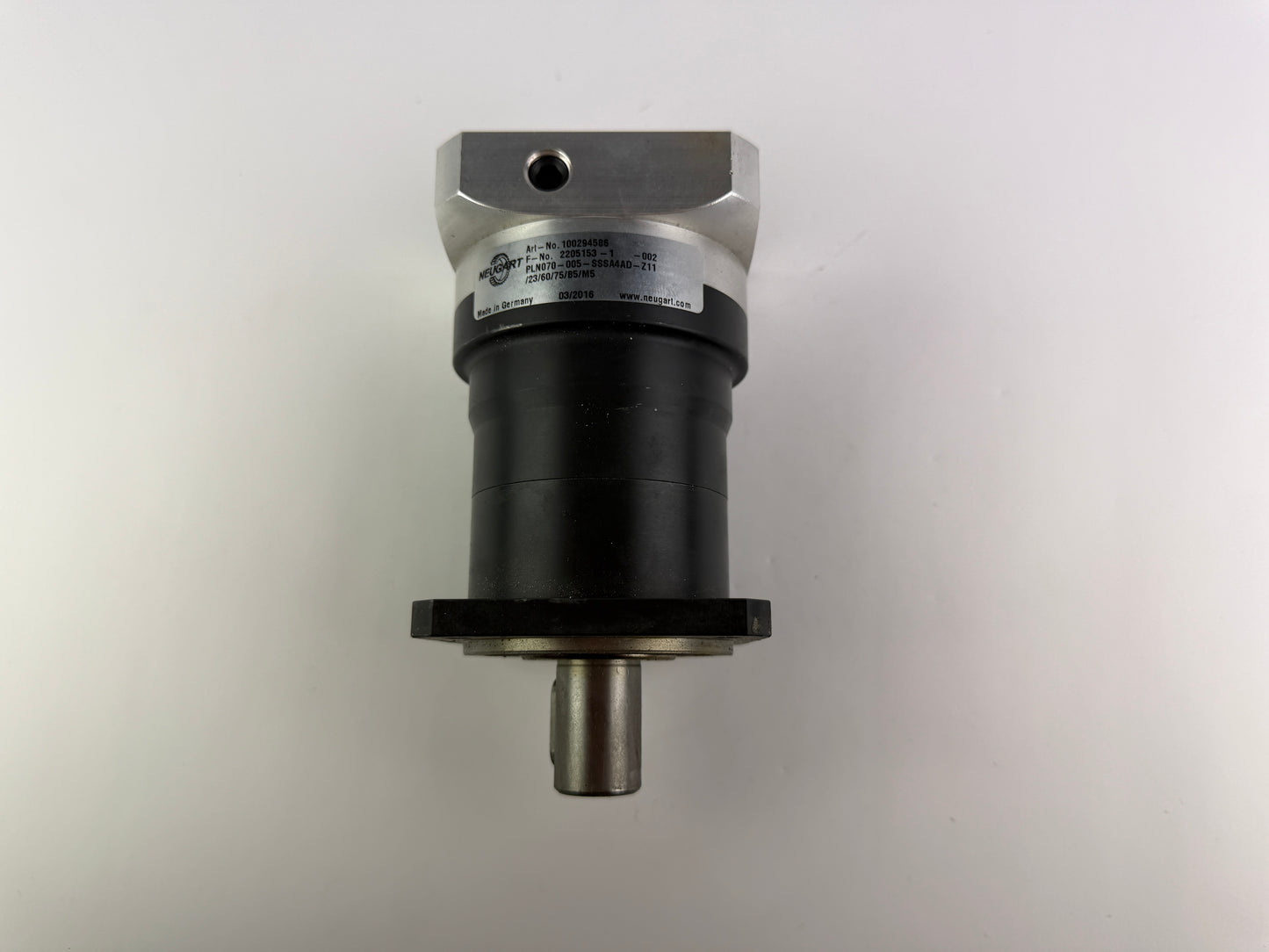 1x Neugart 100294586 Planetary Gearbox – PLN070-005 – Made in Germany