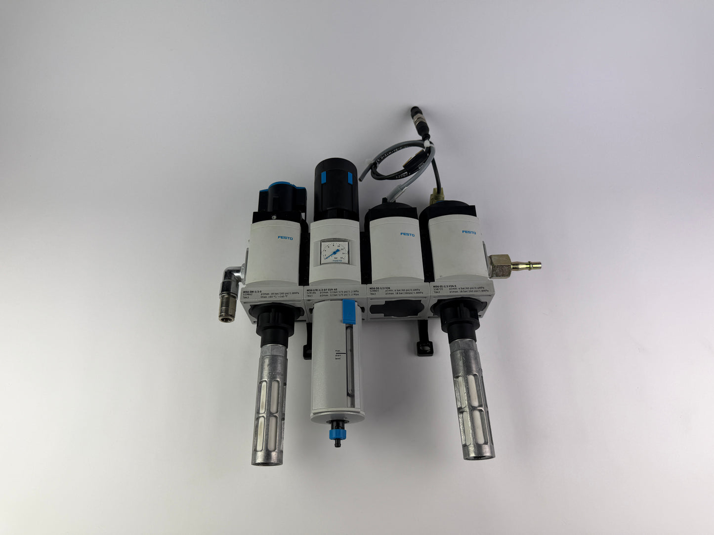 Festo MS6 Pneumatic Valve & Air Preparation Assembly MS6-EM-1/2-S 529842 +...