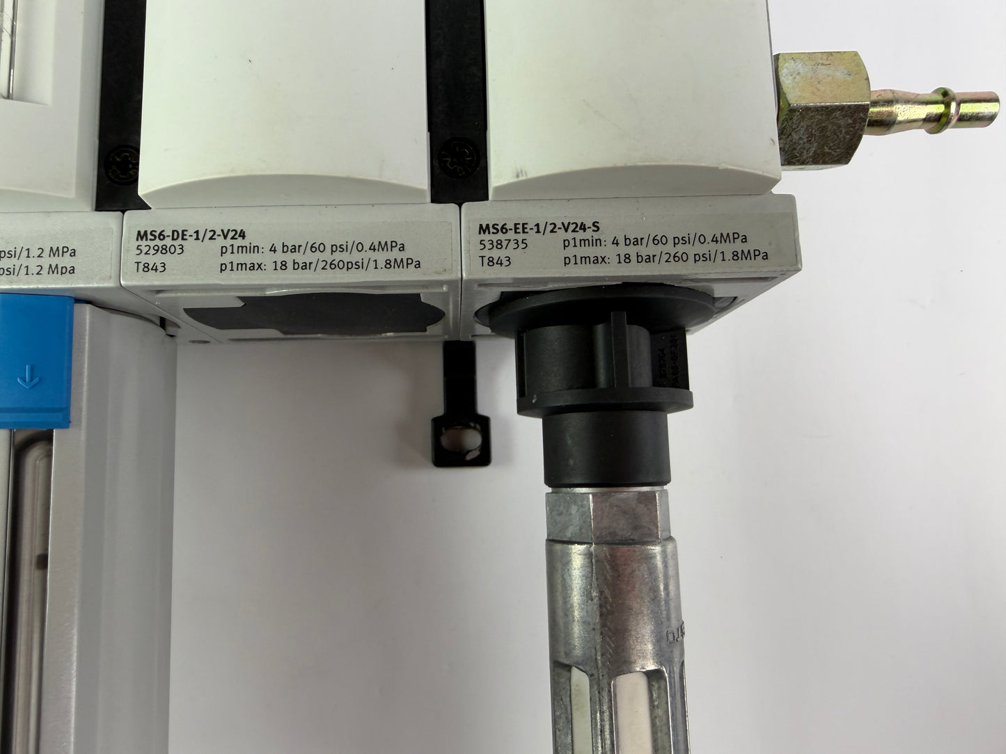 Festo MS6 Pneumatic Valve & Air Preparation Assembly MS6-EM-1/2-S 529842 +...