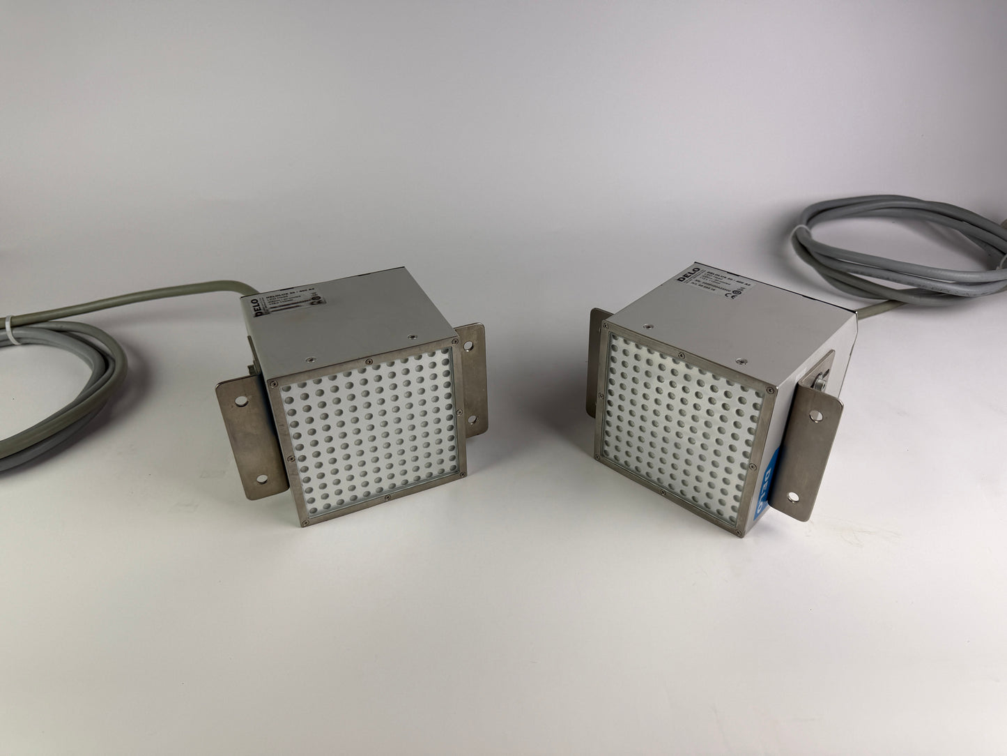 DELO DELOLUX pilot A4T Control Unit + 2× DELOLUX 20/400 A2 LED Heads – Complete UV Light Curing System