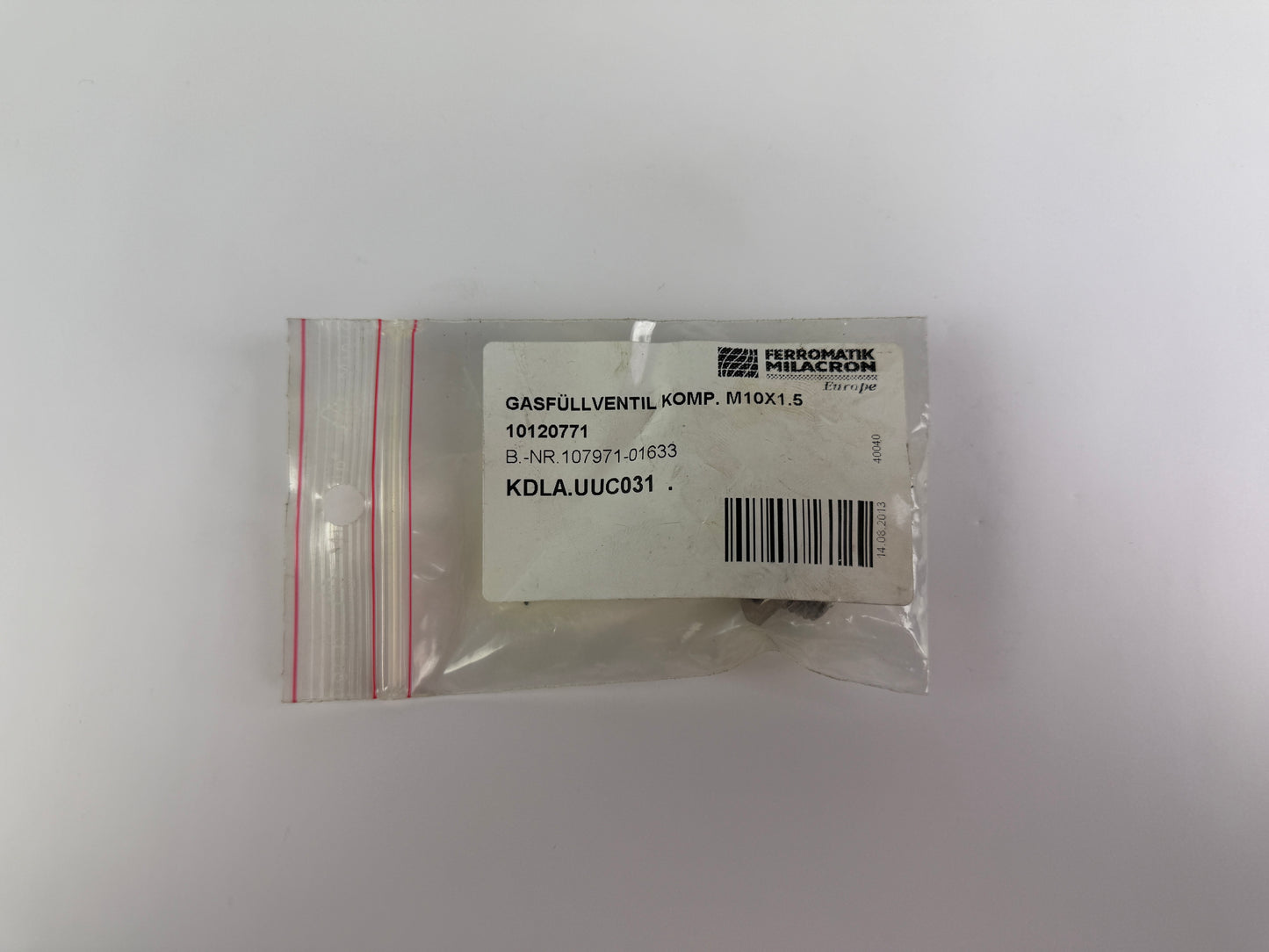 Ferromatik Milacron Gusfullventil Komp. M10x1.5 10120771 Valve