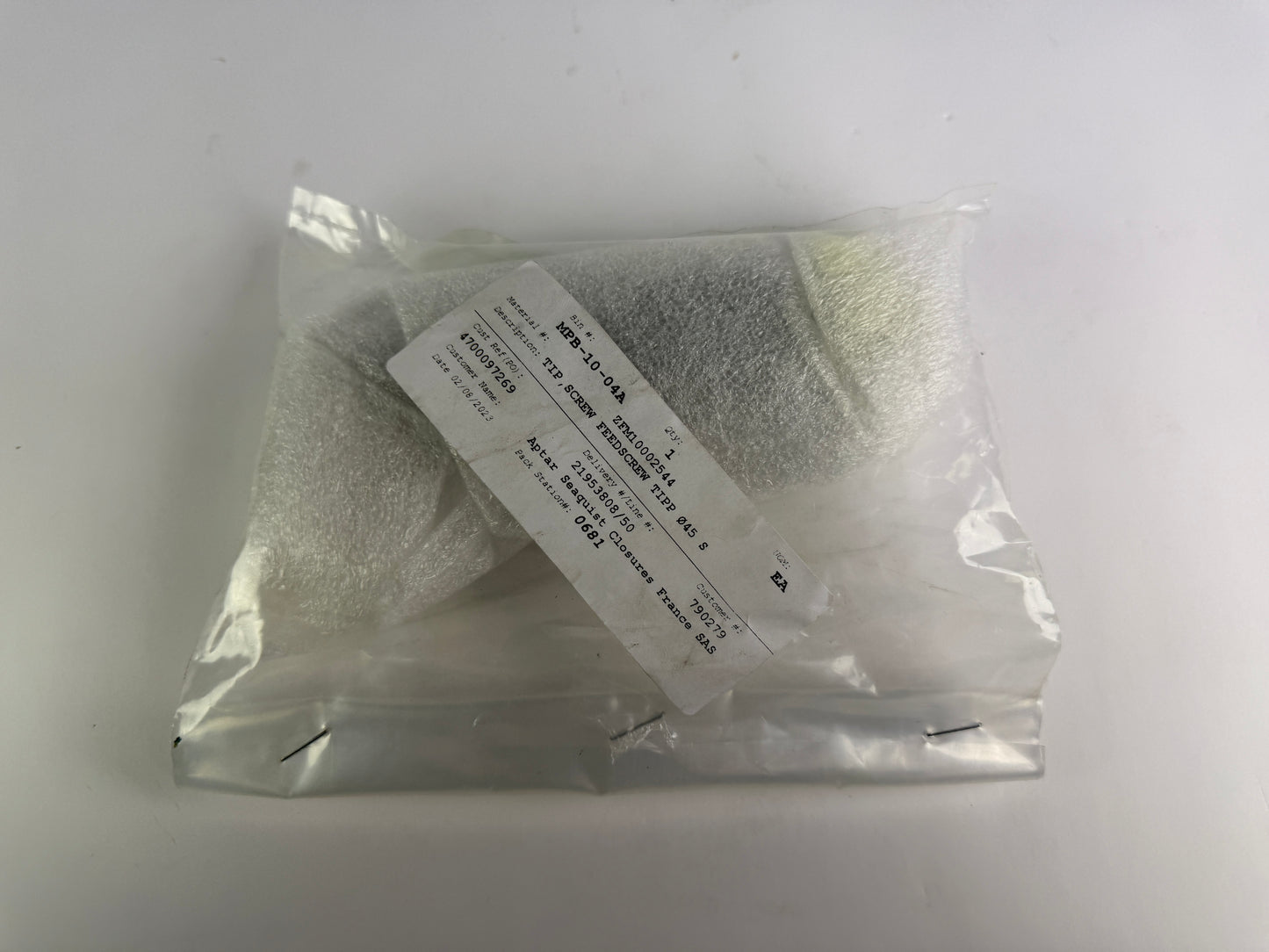 Feedscrew Schneckenspitze Nozzle fi45 mm – NEW