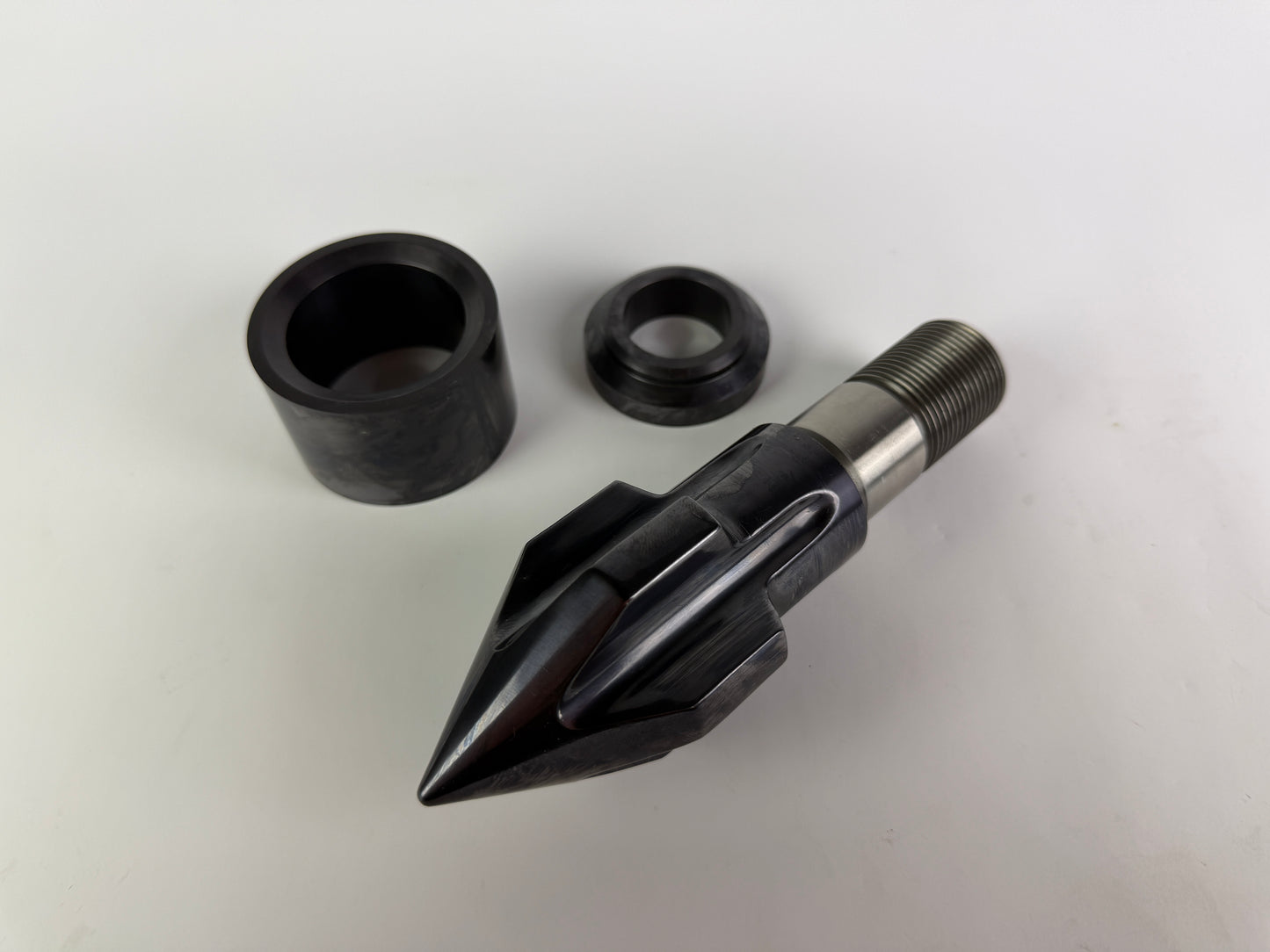 Feedscrew Schneckenspitze Nozzle fi50 mm + 2x Ring fi50 mm – Set