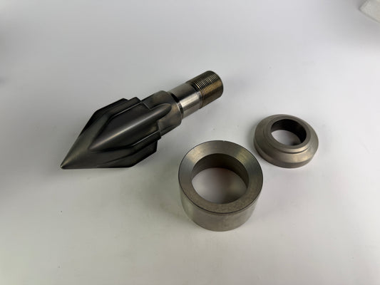 Feedscrew Schneckenspitze Nozzle fi70 mm + 2 Rings – NEW