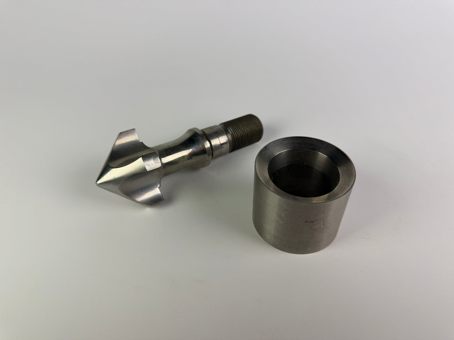 Feedscrew Schneckenspitze Nozzle Ø24mm + Ring Ø55mm injection molding machine