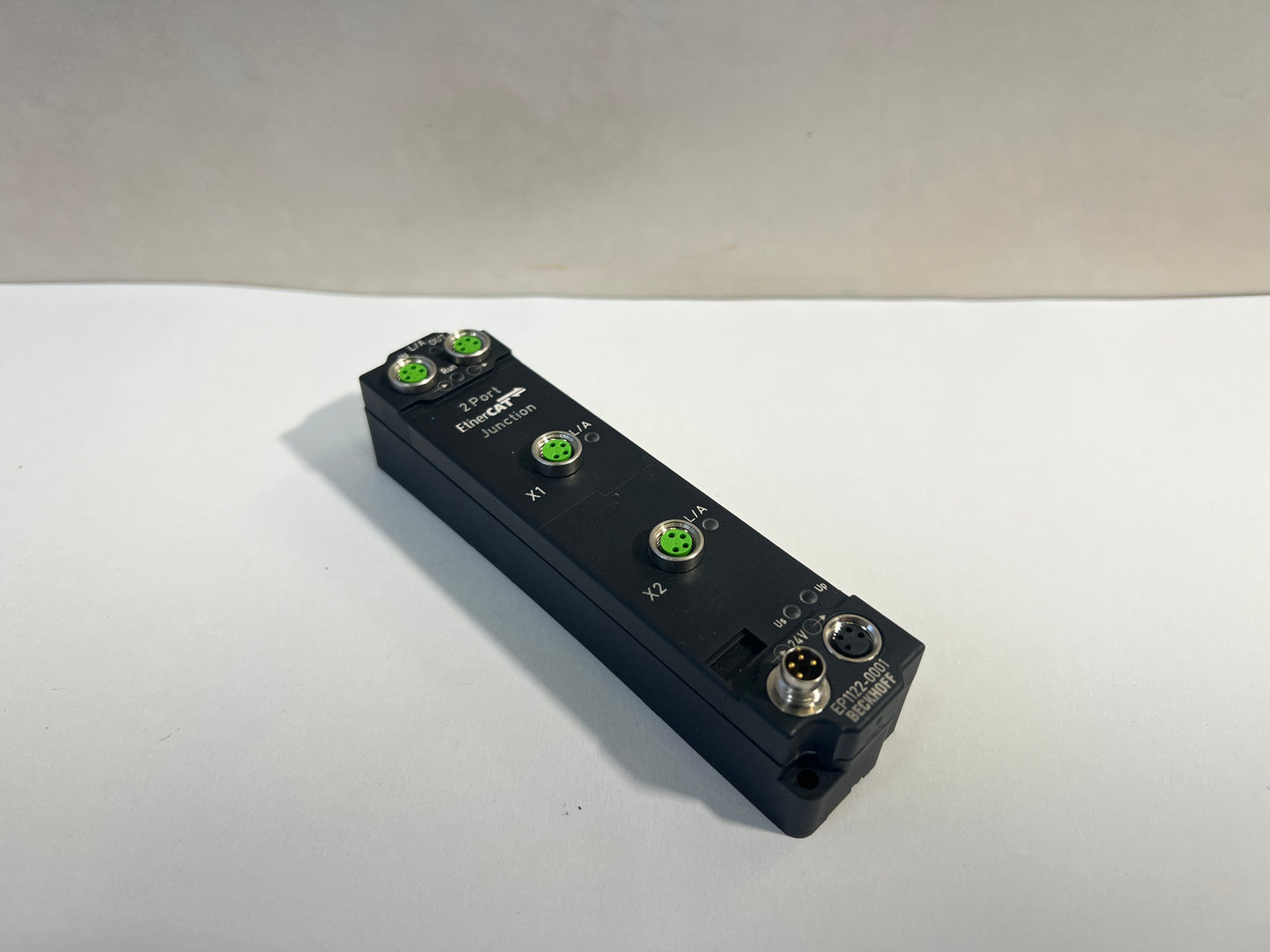 Beckhoff EtherCAT Box, 2-Port Branch, M8 | EP1122-0001