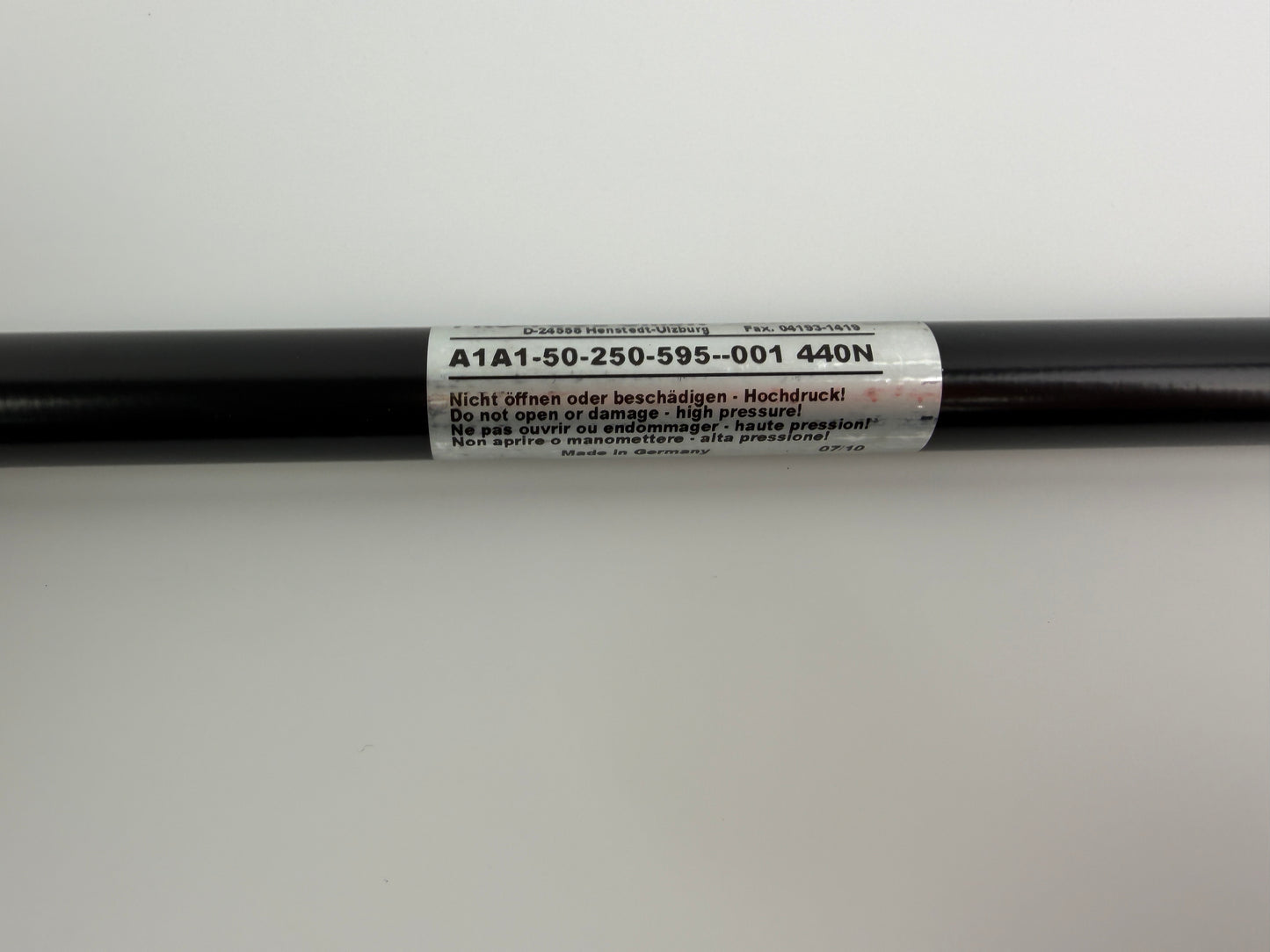 1x PRO-TOOL GmbH Gas Spring A1A1-50-250-595-001 – 440N