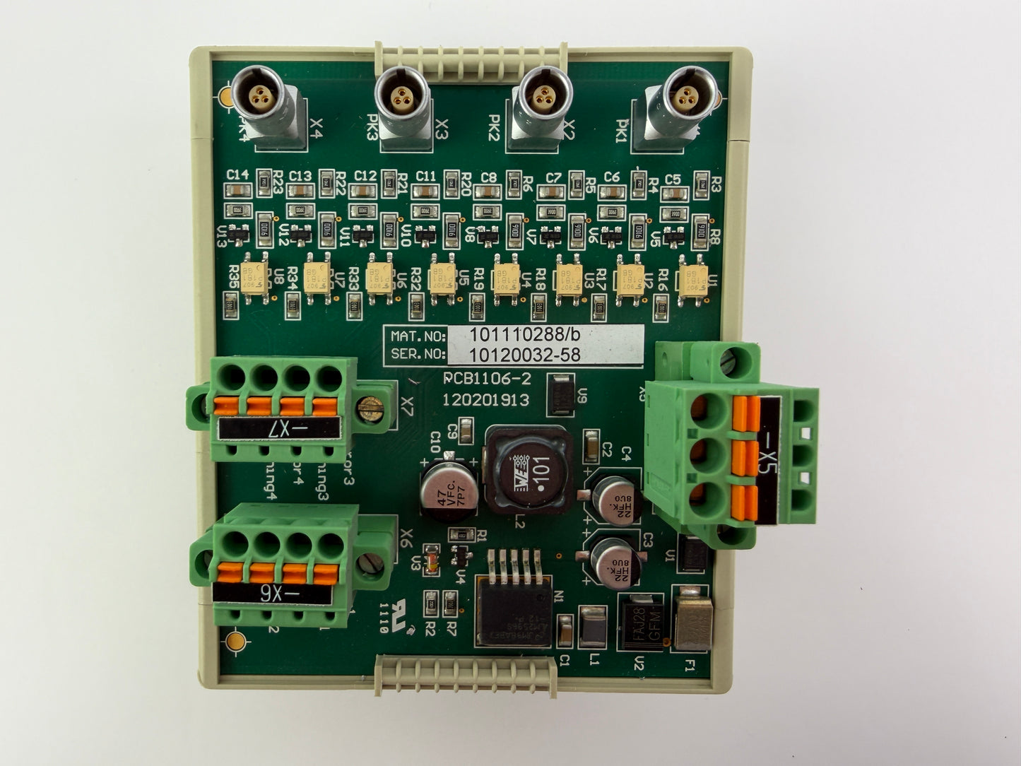 WEB 1002 Wieland Bamberg 101110288/B PCB1106-2 Module Control Board