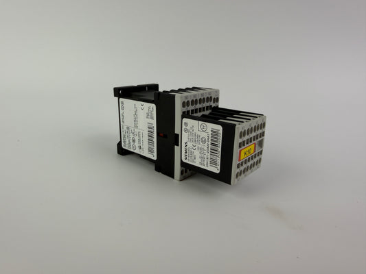 1x Siemens 3ZX1012-0RH11-1AA1 Contactor with 3RH1911-2GA22-3AA1 Auxiliary Relay