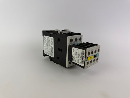 1x Siemens 3ZX1012-0RT02-1AA1 Contactor with Auxiliary Relay 3RH1921-1HA31