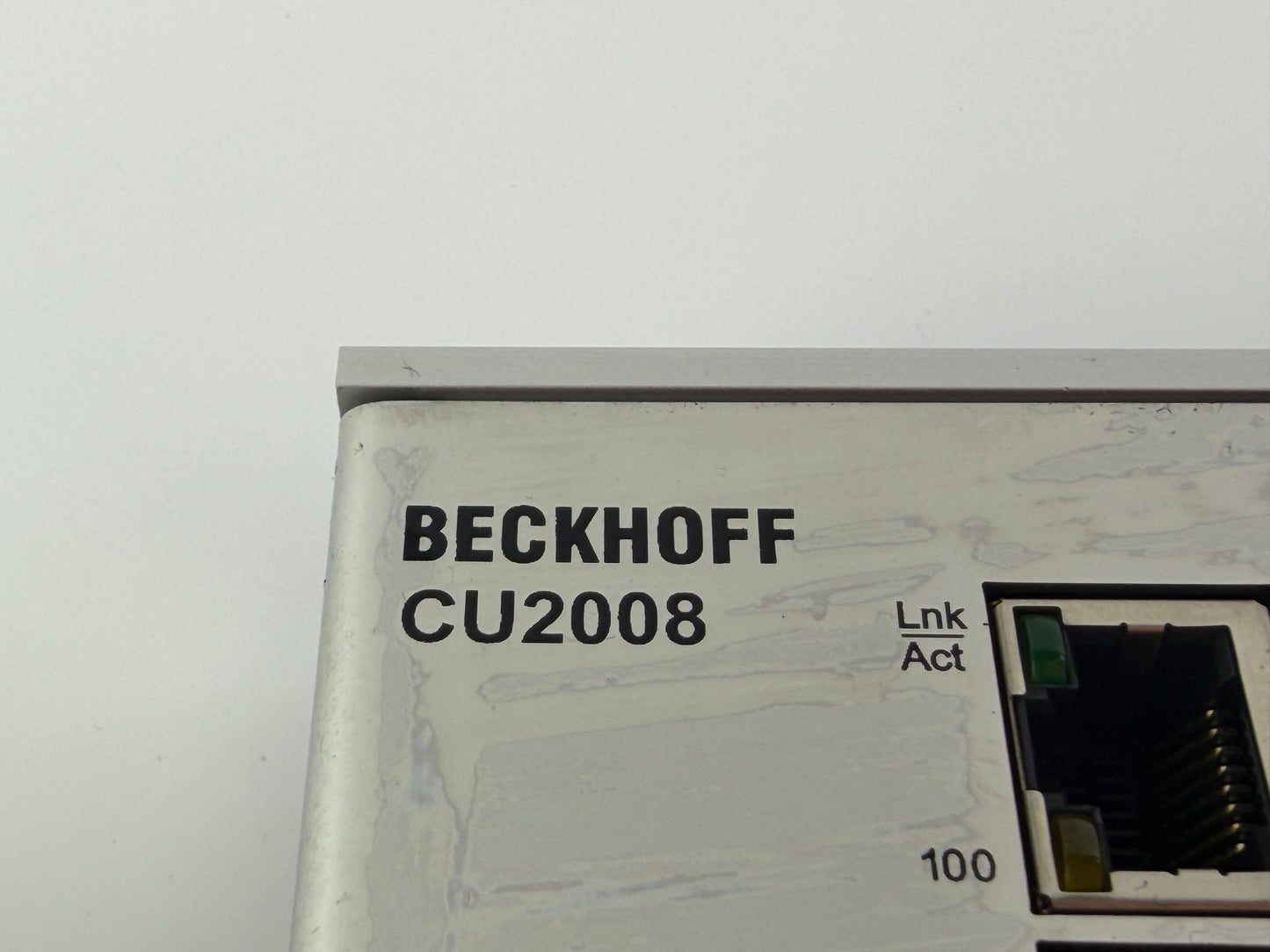 Beckhoff CU2008-0000 Industrial Ethernet Switch 8-Port 10/100 Mbps 24V DC