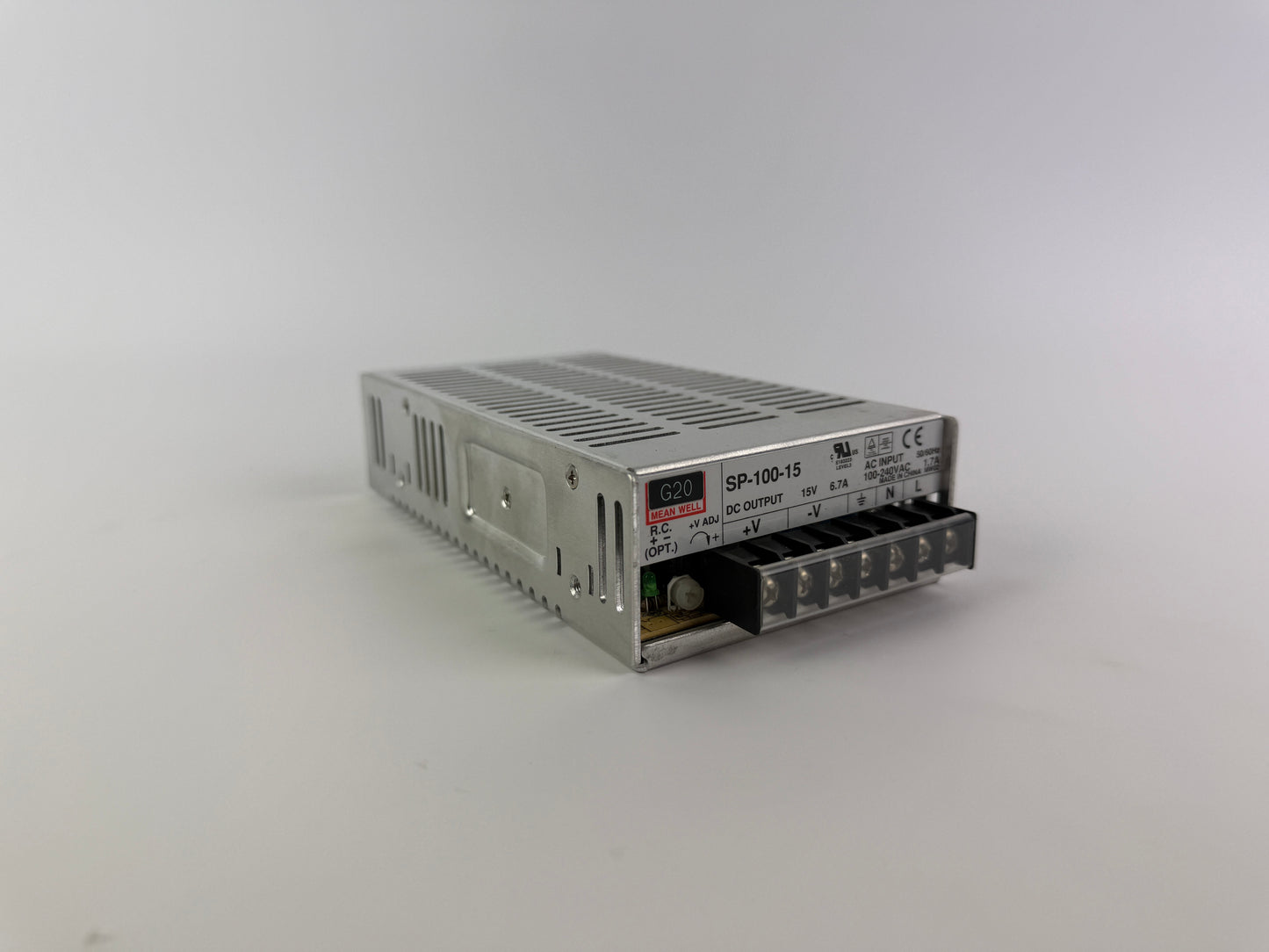 1x Mean Well SP-100-15 Switching Power Supply 15V DC 6.7A 100W