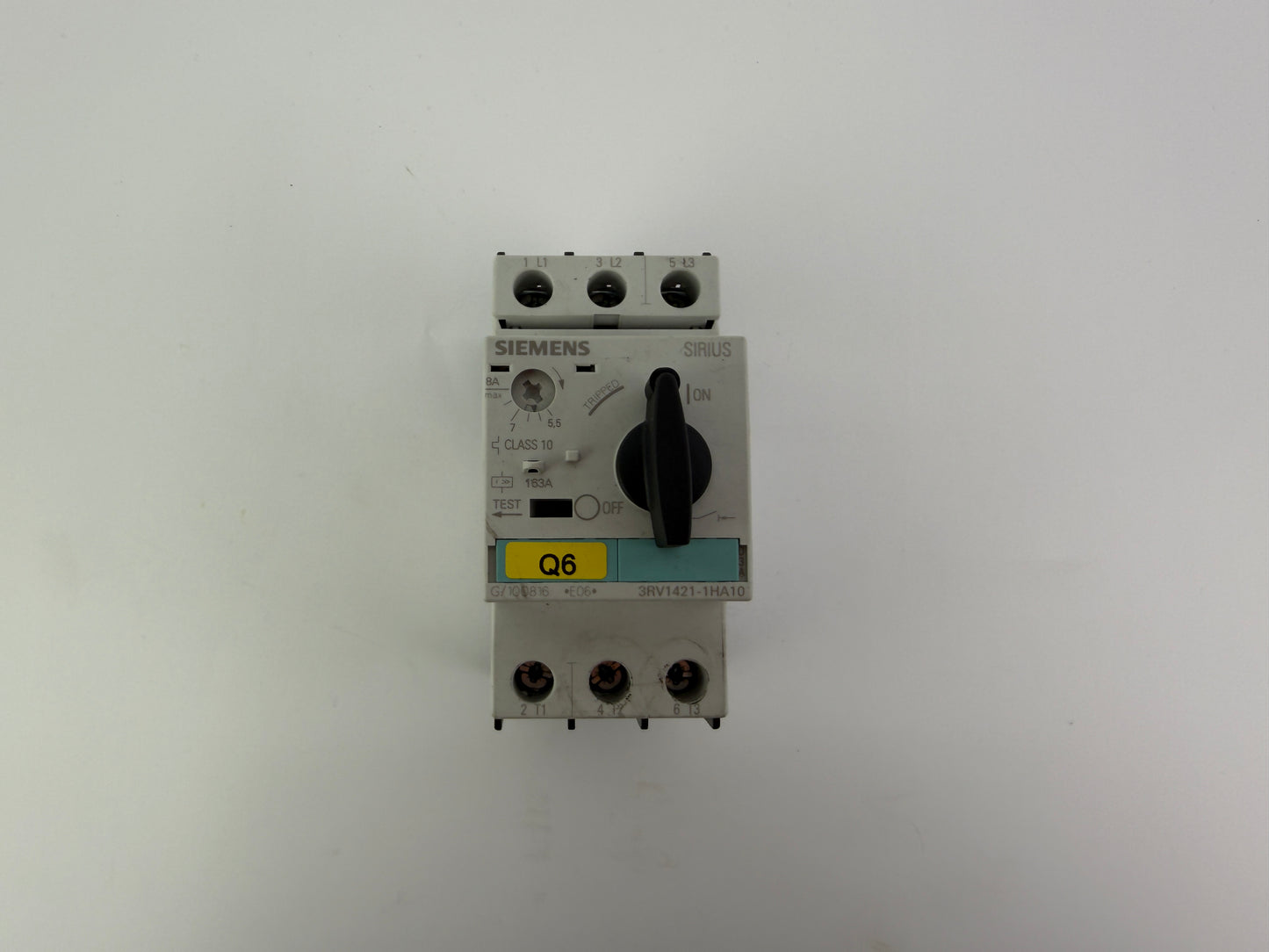 1x Siemens 3RV1421-1HA10 Motor Protection Circuit Breaker SIRIUS