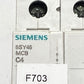 Siemens 5SY46 MCB C4 Circuit Breaker