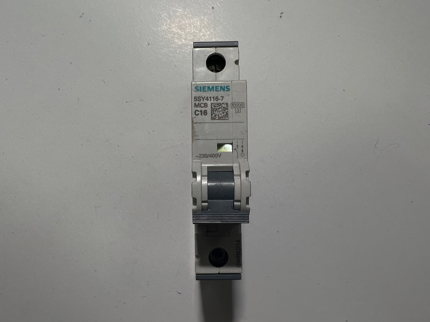 Siemens 5SY4116-7 MCB C16 Circuit Breaker