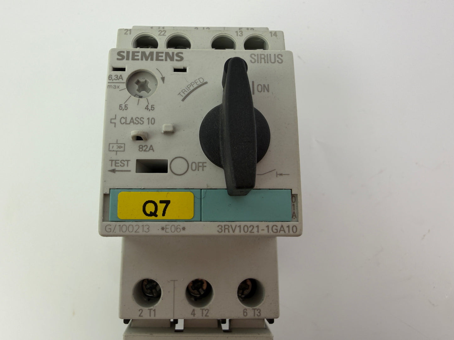 1x Siemens 3RV1021-1GA10 Motor Starter Protector Circuit Breaker