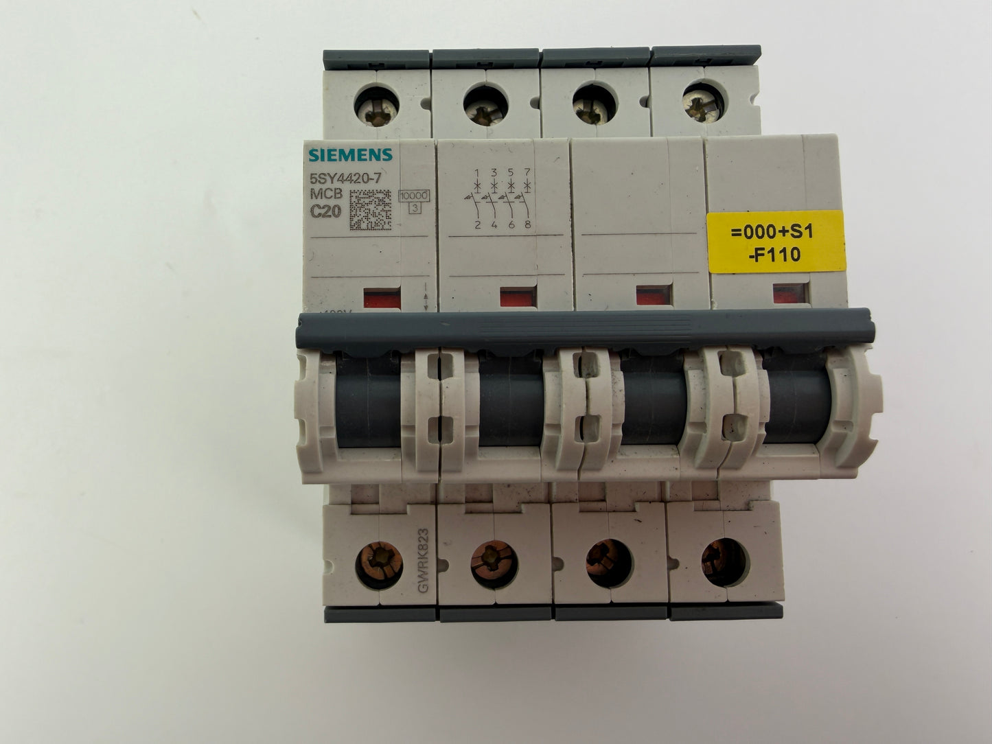 Siemens 5SY4420-7 MCB C20 Circuit Breaker